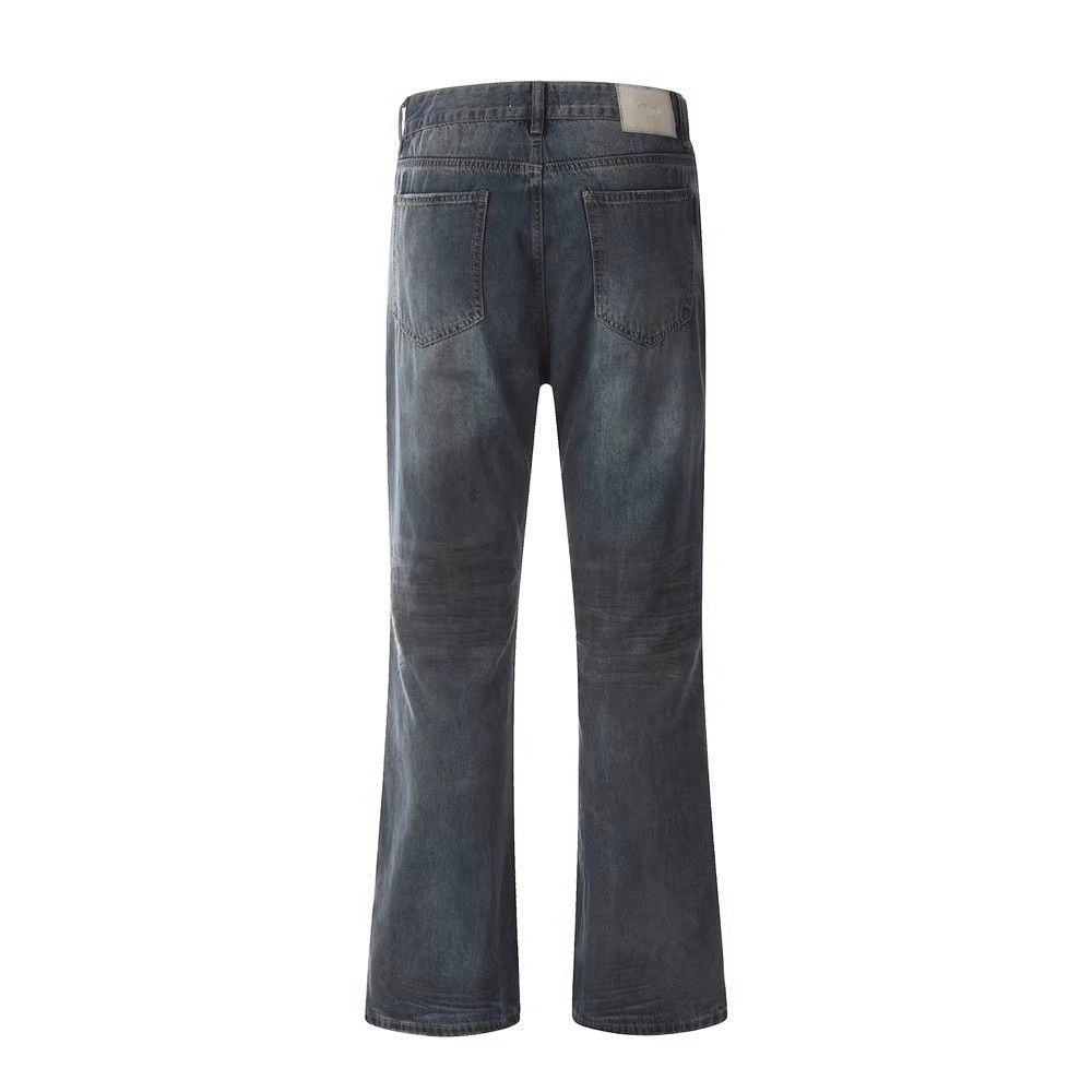 Japanese Brand × Vintage Men's punk loose wide-leg distressed flared jeans Size US 32 / EU 48 - 2 Thumbnail