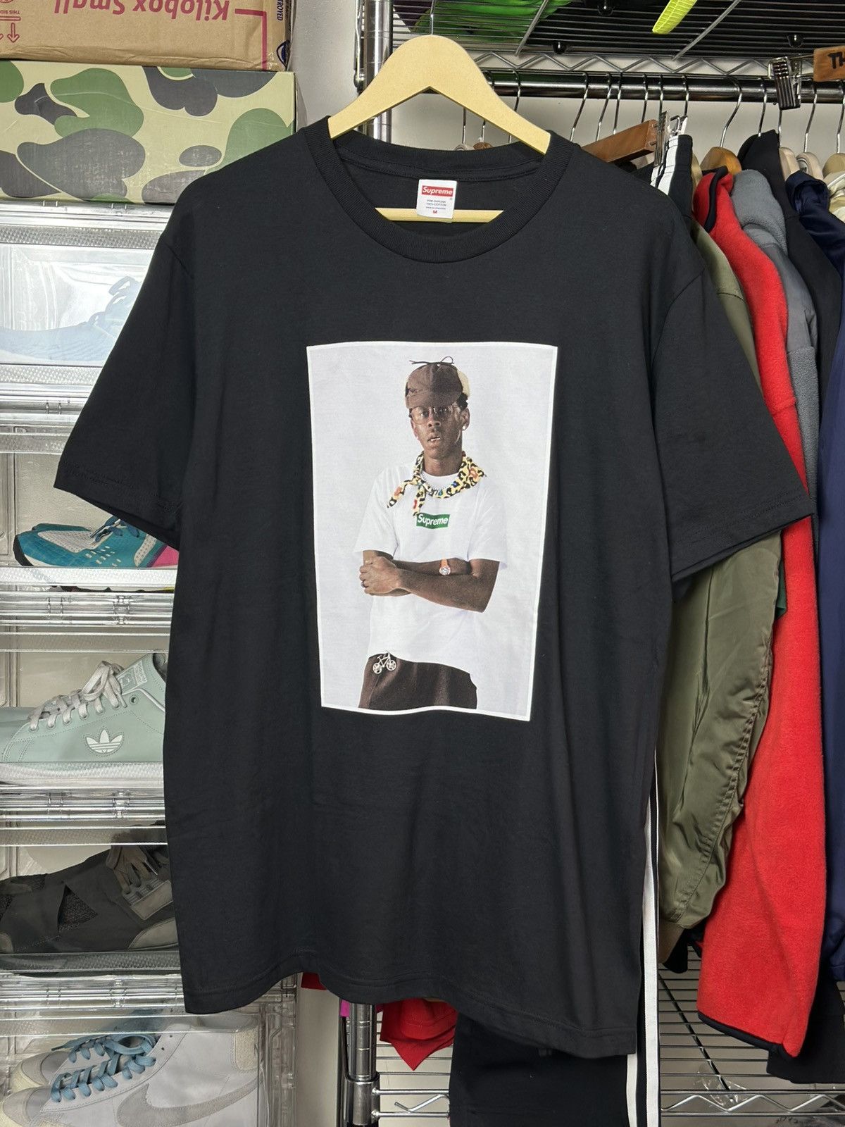 Supreme Tyler The Creator Supreme BLACK Size US M / EU 48-50 / 2 - 1 Thumbnail