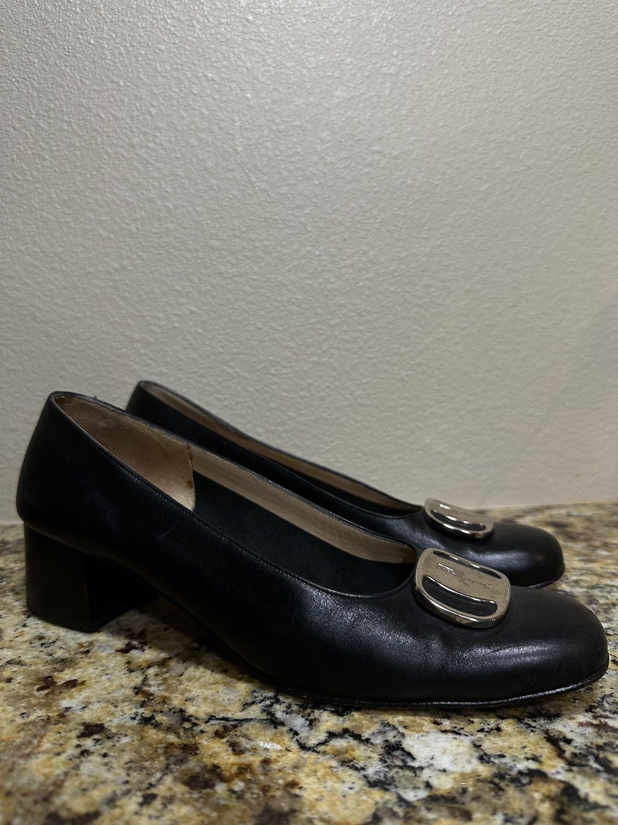 Designer × Salvatore Ferragamo × Vintage Vintage Salvatore Ferragamo Boutique Heels Size US 9 / IT 39 - 2 Thumbnail