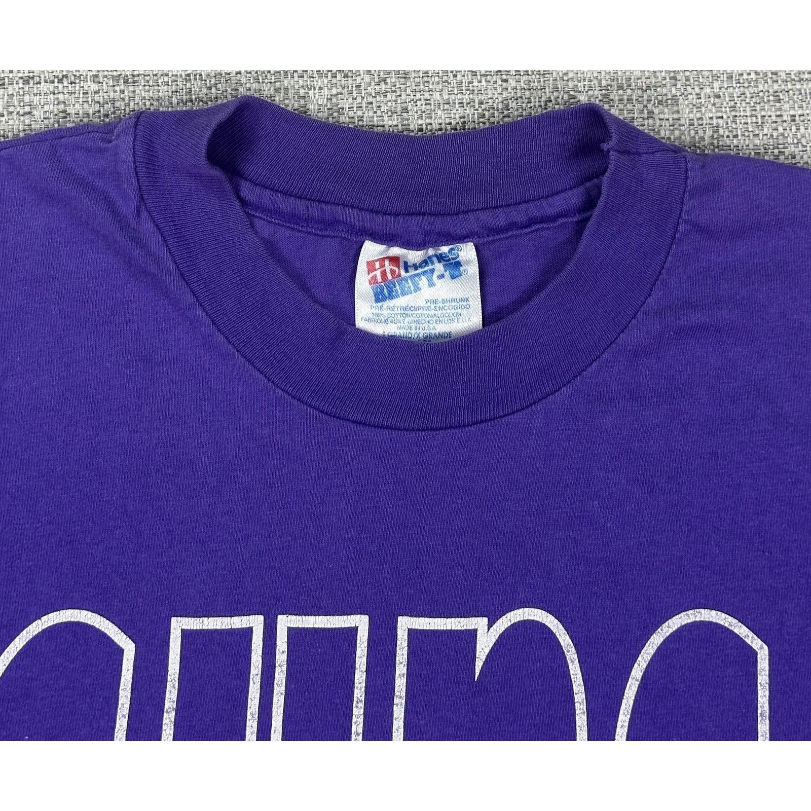 Hanes Phoenix Suns Shirt Sz XL Purple Basketball Hanes Artex USA Size US XL / EU 56 / 4 - 5 Thumbnail