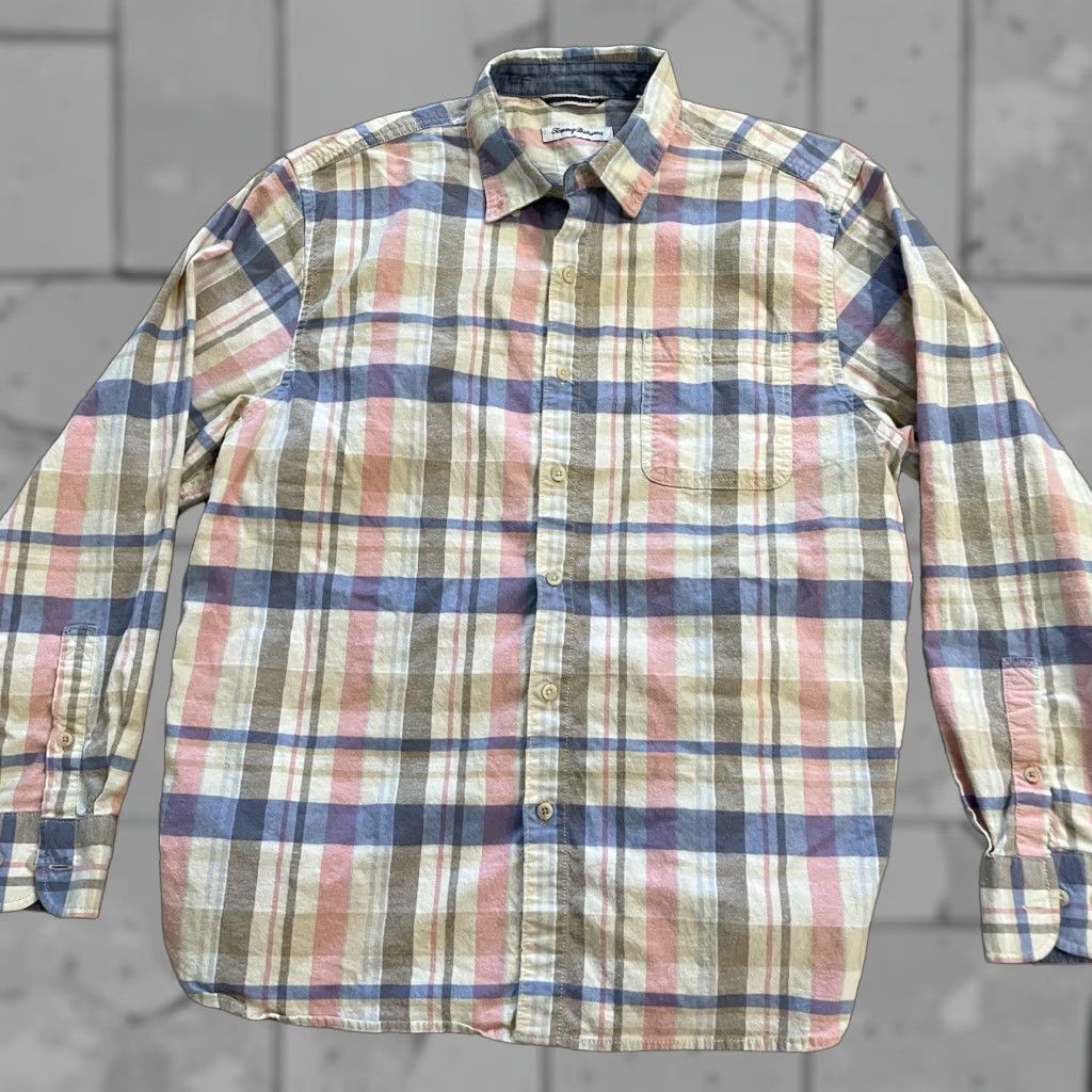 Tommy Bahama Tommy Bahama Button-Down Shirt Plaid Long Sleeve Men L Multicolor Size US L / EU 52-54 / 3 - 1 Thumbnail