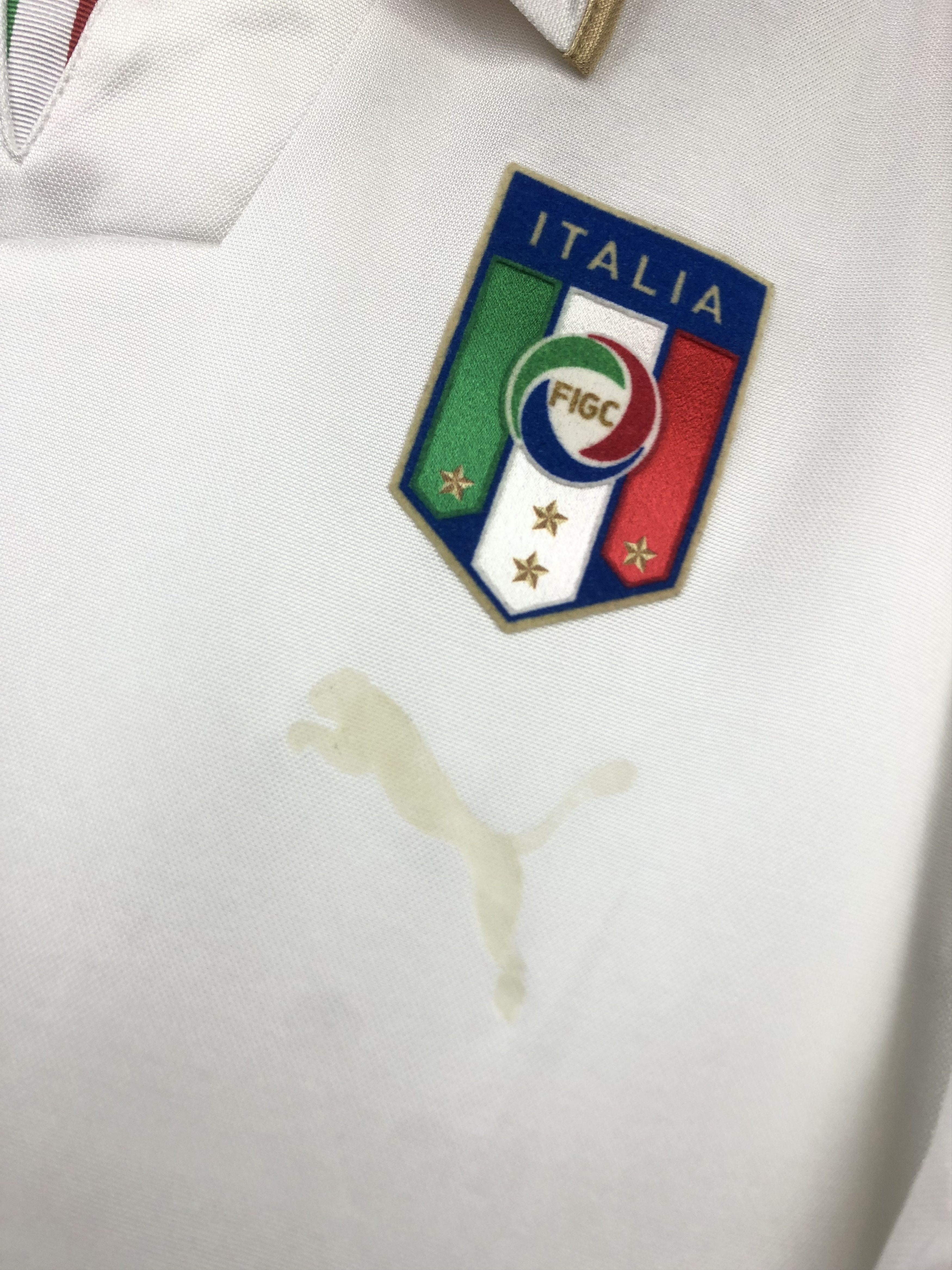 Vintage Italy football shirt 2007 Soccer Puma Jersey Maglia Tee Hype Size US L / EU 52-54 / 3 - 10 Thumbnail