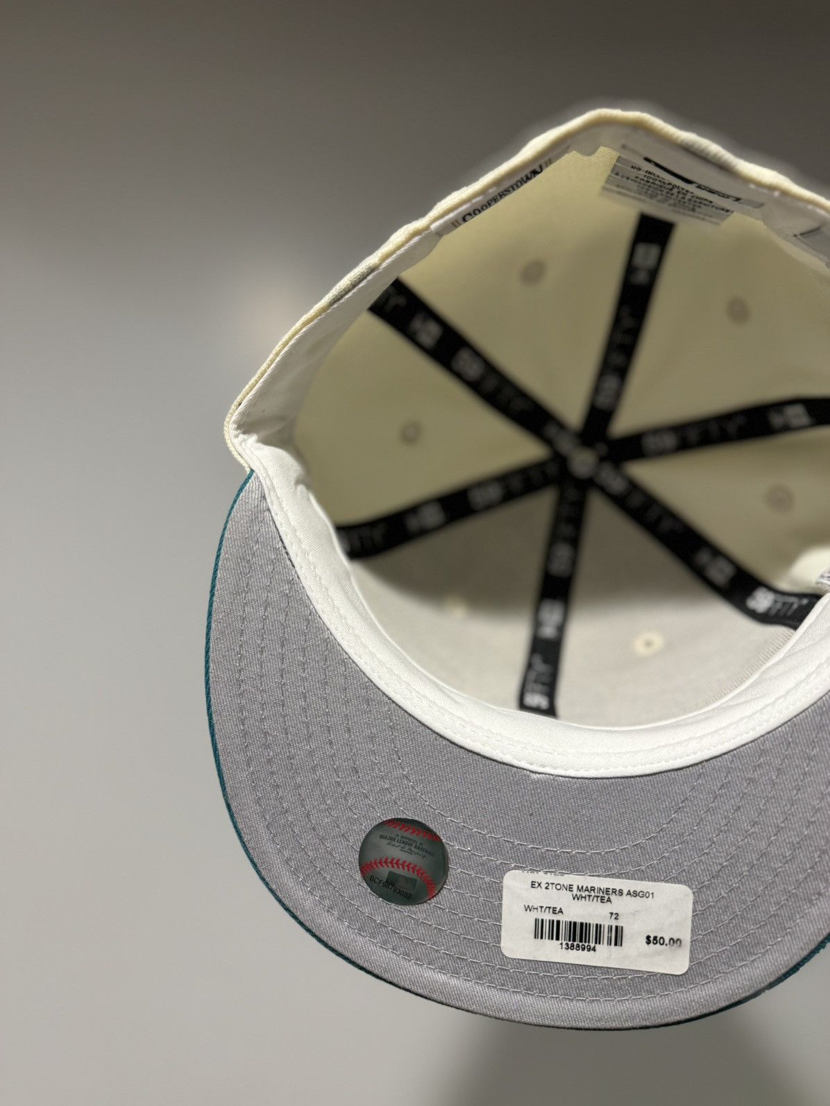 Hat Club × MyFitteds × New Era Hatclub Exclusive Seattle Mariners Off White All Star pack Size ONE SIZE - 4 Thumbnail