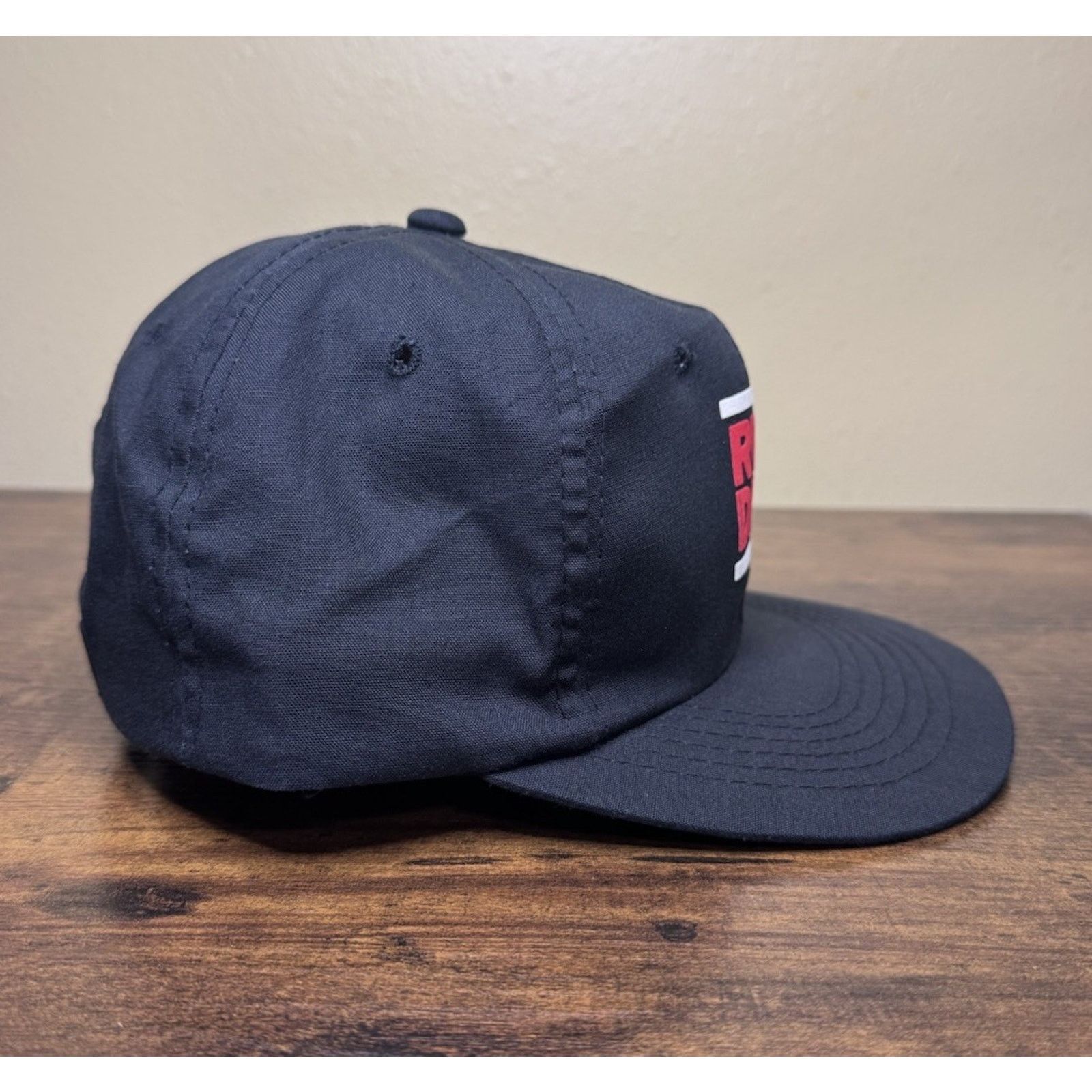 RUN DMC Vintage 80s 90s Run DMC Rap Hip Hop Snapback Hat Size ONE SIZE - 5 Thumbnail