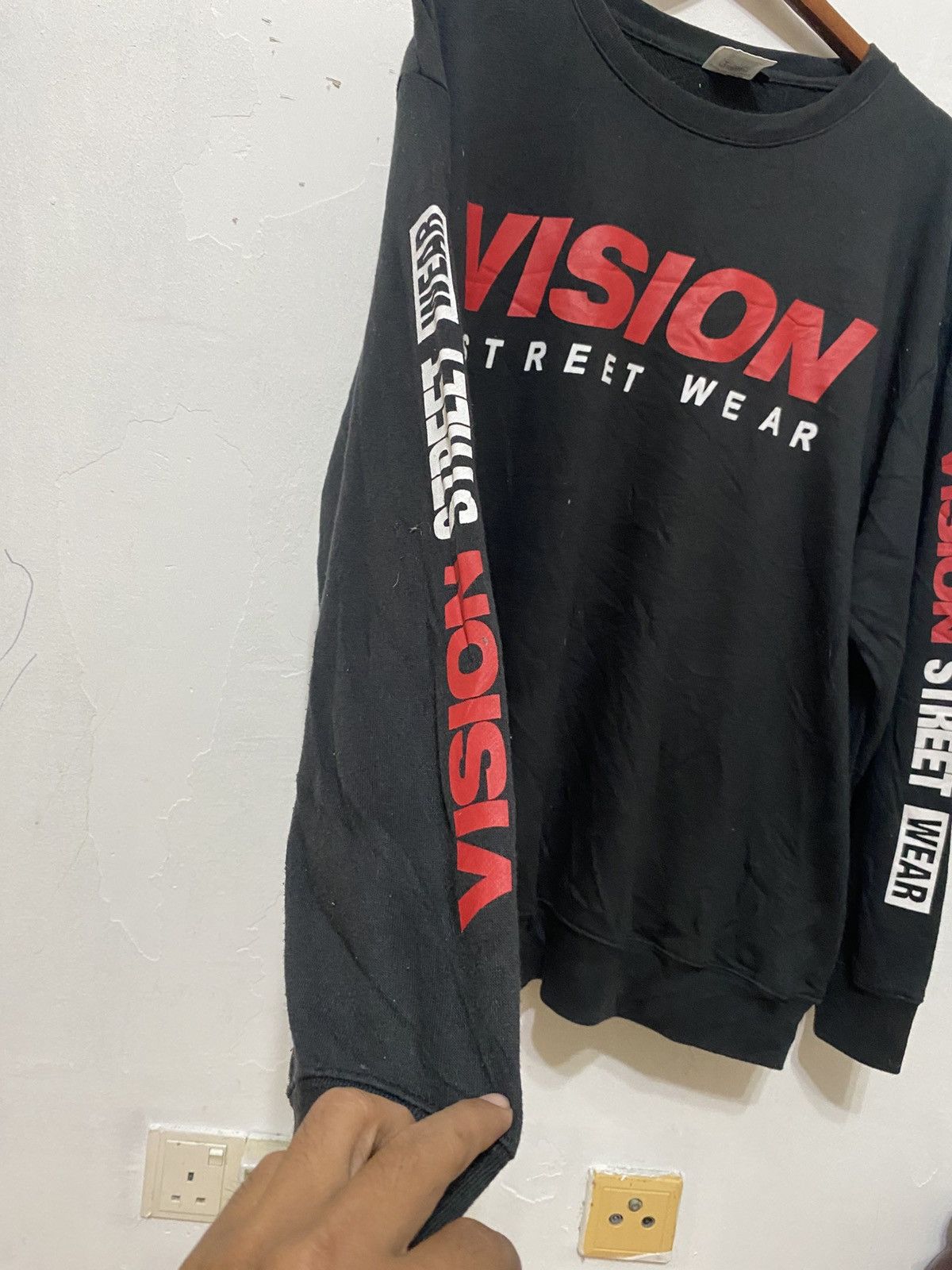 Vision Streetwear Vintage 80’s Vision StreetWear Tempered Steel Pullover Youth Size US L / EU 52-54 / 3 - 2 Thumbnail