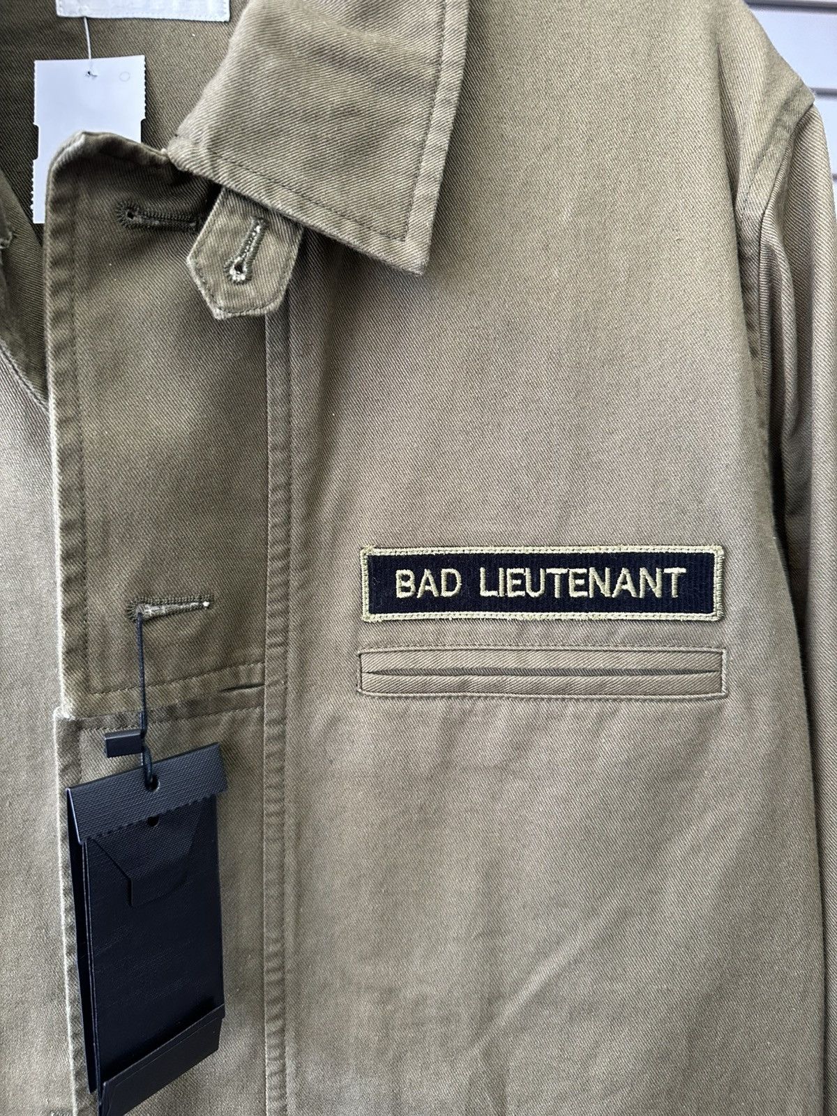 Saint Laurent Paris Saint Laurent BAD LIEUTENANT military jacket green gabardine Size US M / EU 48-50 / 2 - 3 Thumbnail
