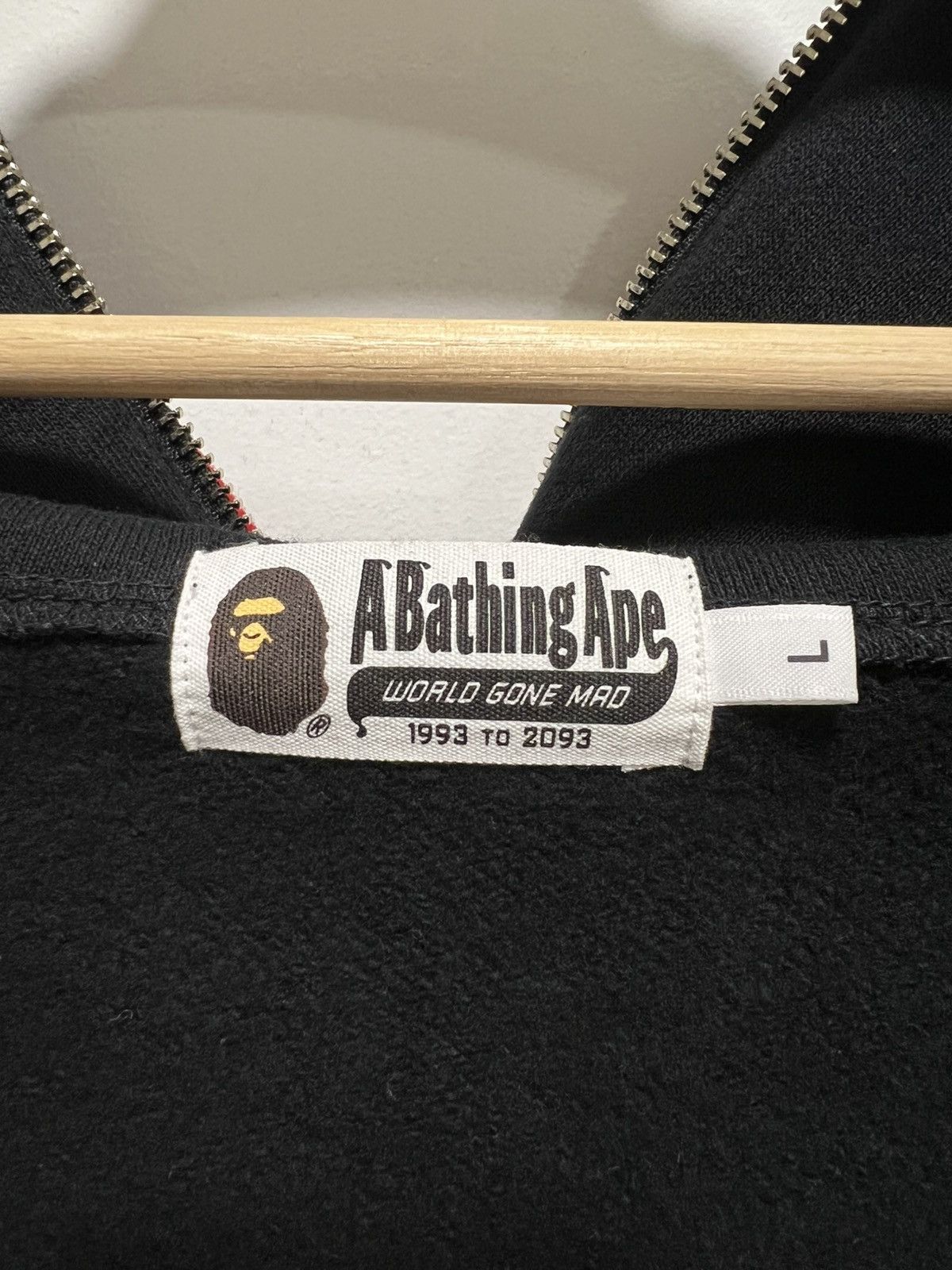 Bape Bape PONR Shark Hoodie Size US L / EU 52-54 / 3 - 5 Thumbnail