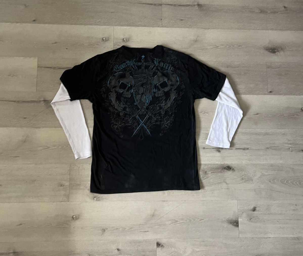 Other Y2K MMA ELITE GRUNGE SHIRT Size US XL / EU 56 / 4 - 2 Thumbnail
