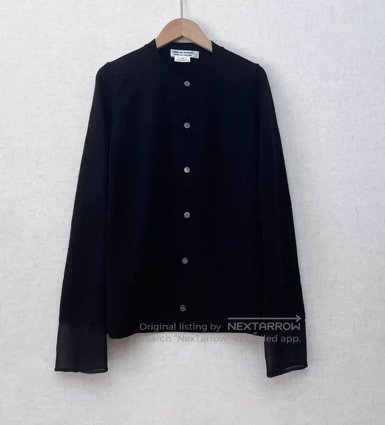 Comme des Garcons Comme des Garcons Wool and black tulle combination design Size M / US 6-8 / IT 42-44 - 3 Thumbnail