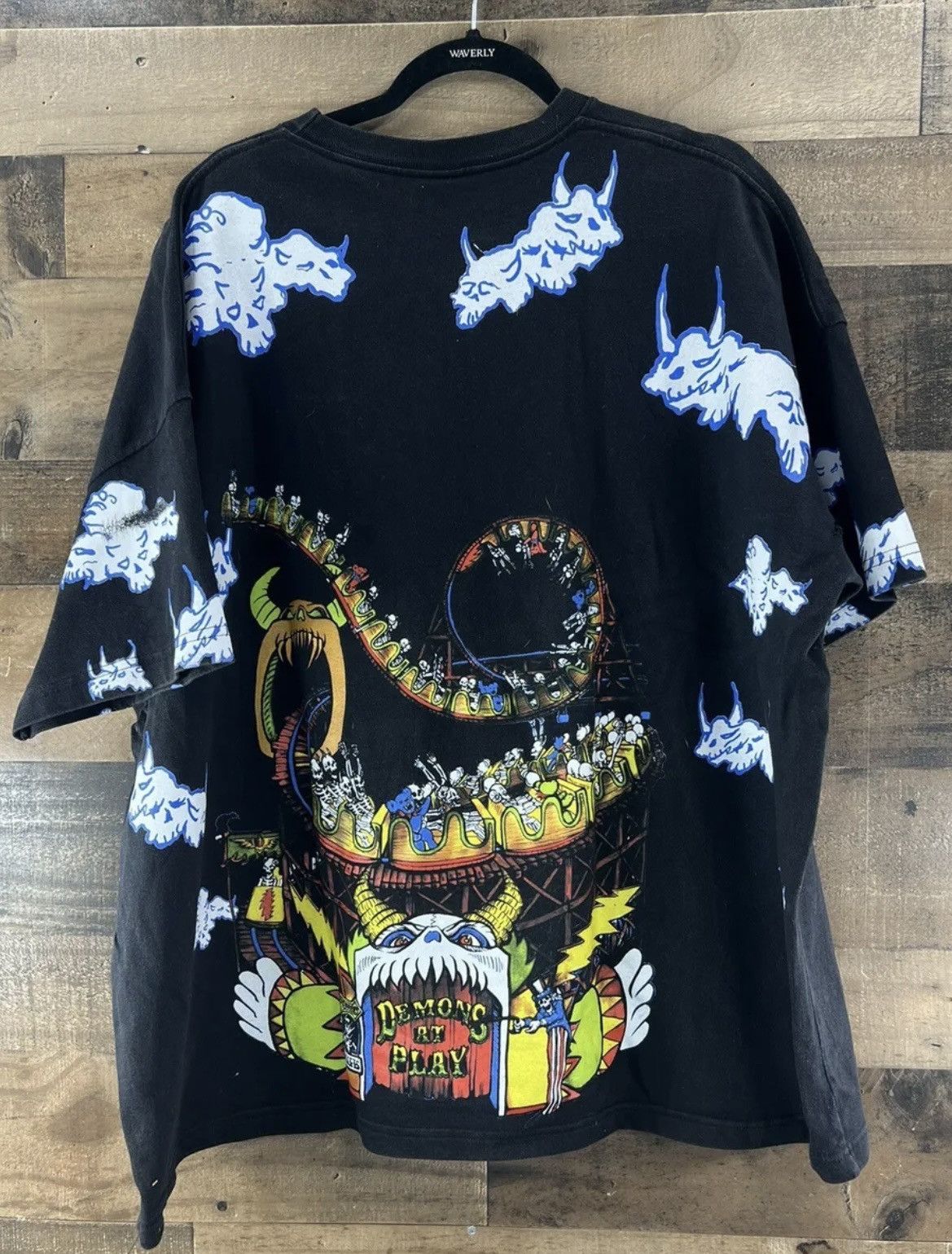 Dap Demons At Play Trippie Red Black Shirt Size 2XL Rare