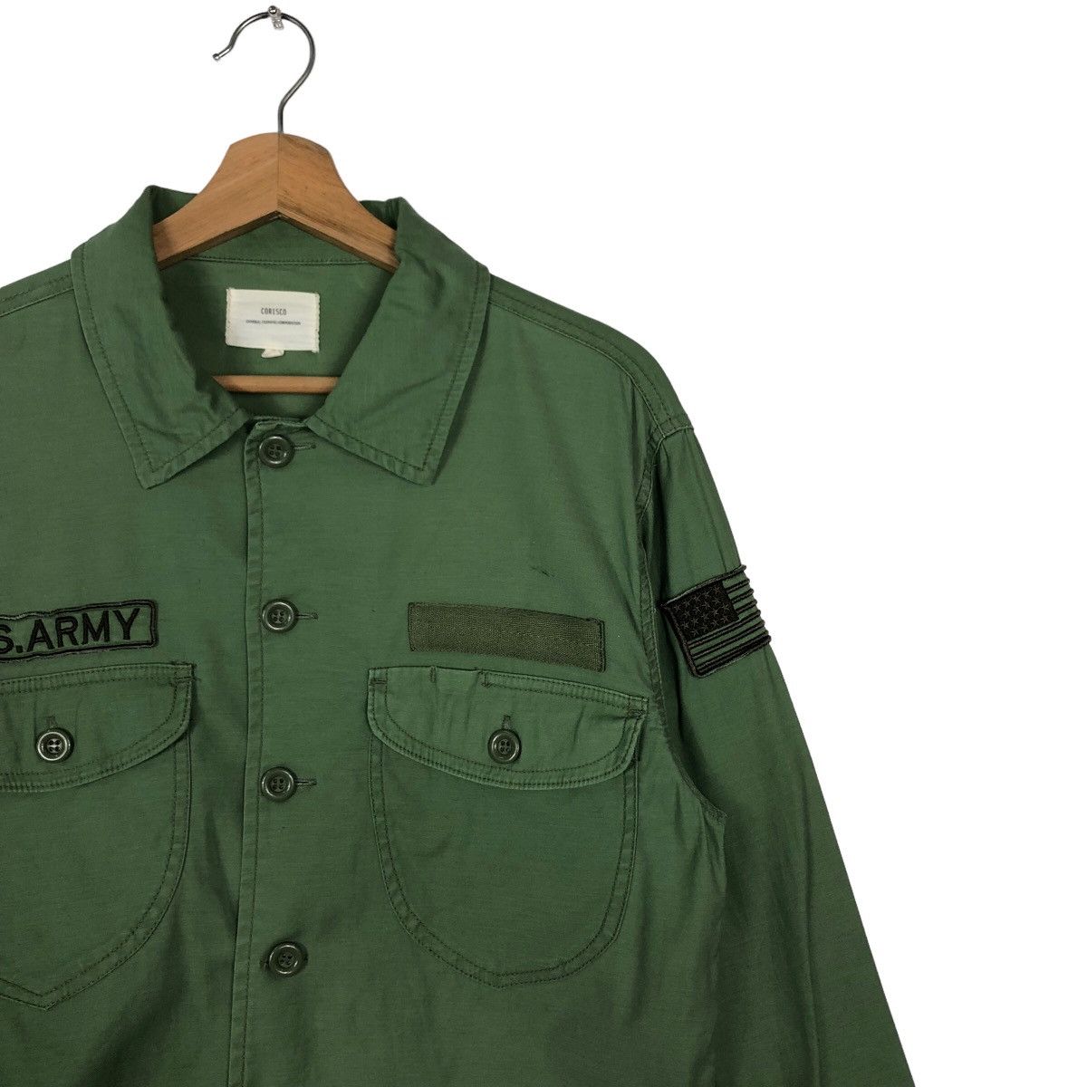 🔥90s Military Inspector Chore Jacket Pocket Corisco General