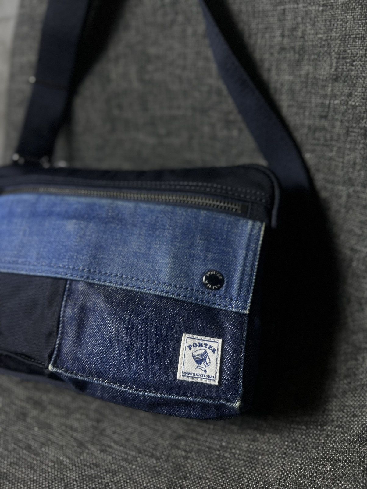 Porter Porter International - Patchwork Denim - Shoulder Bag Size ONE SIZE - 3 Thumbnail