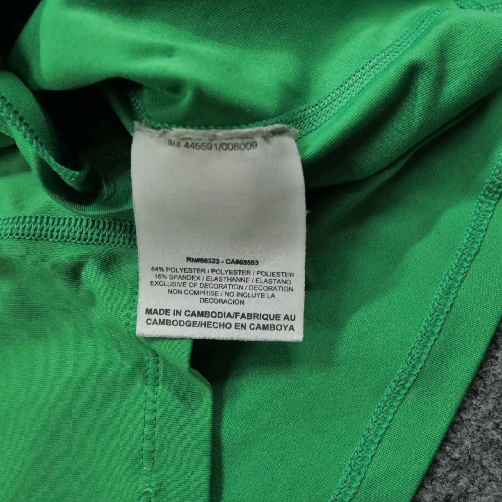 Nike Nike Shirt Womens XL Green Dri-FIT Pro Long Sleeve Mock Neck Zip Thumb Holes Casual Pullover Size XL / US 12-14 / IT 48-50 - 6 Thumbnail