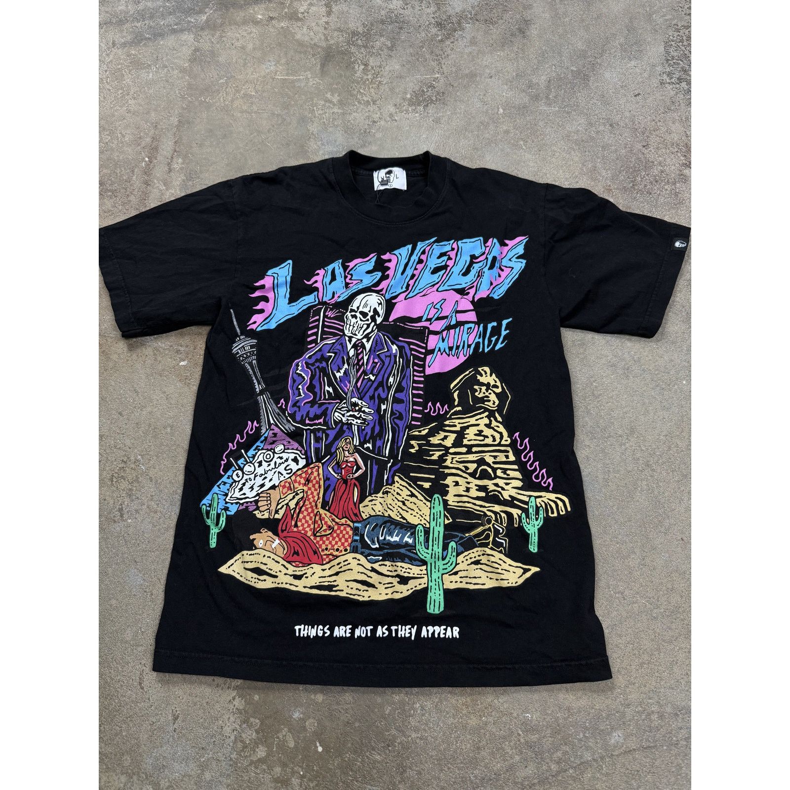 Warren Lotas Warren Lotas Tee Things Are Not As They Appear Used Small Size US S / EU 44-46 / 1 - 1 Thumbnail