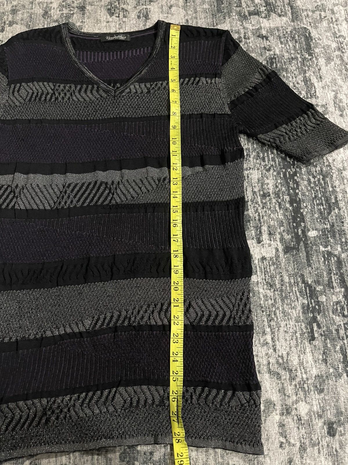Tornado Mart Tornado Mart Short Sleeve Knit Size M / US 6-8 / IT 42-44 - 14 Thumbnail
