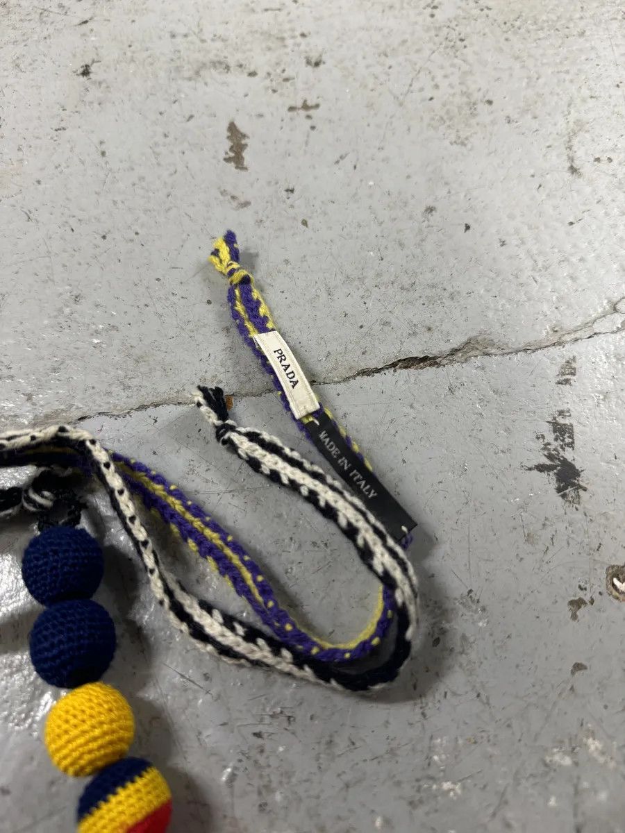 Prada AW2005 Prada Chocker Nappa Yellow Bead Savage Necklace Size ONE SIZE - 5 Thumbnail
