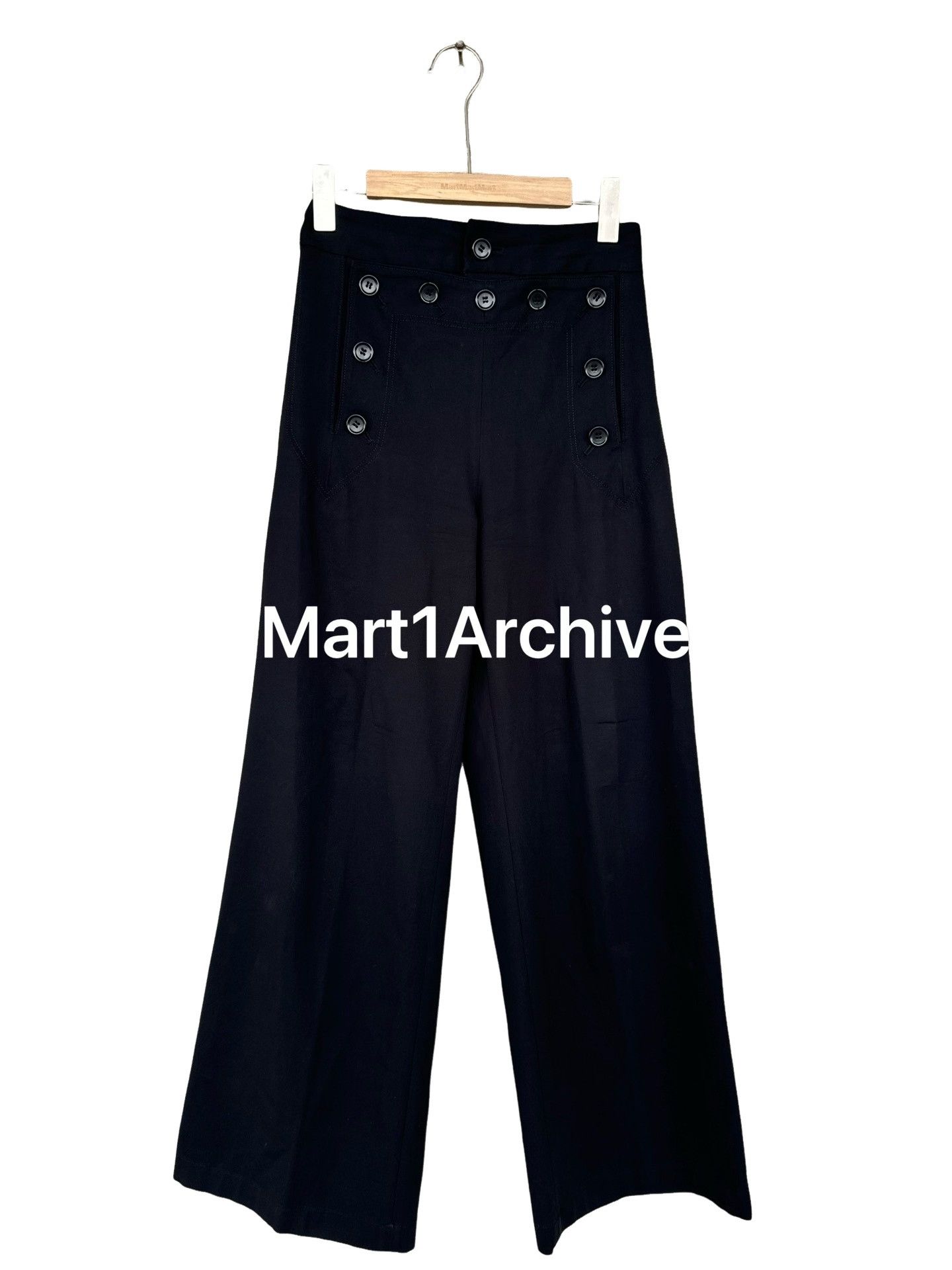 Jean Paul Gaultier Jean Paul Gaultier Lace Up Sailor Pants Size 36 Size 26" / US 2 / IT 38 - 1 Thumbnail