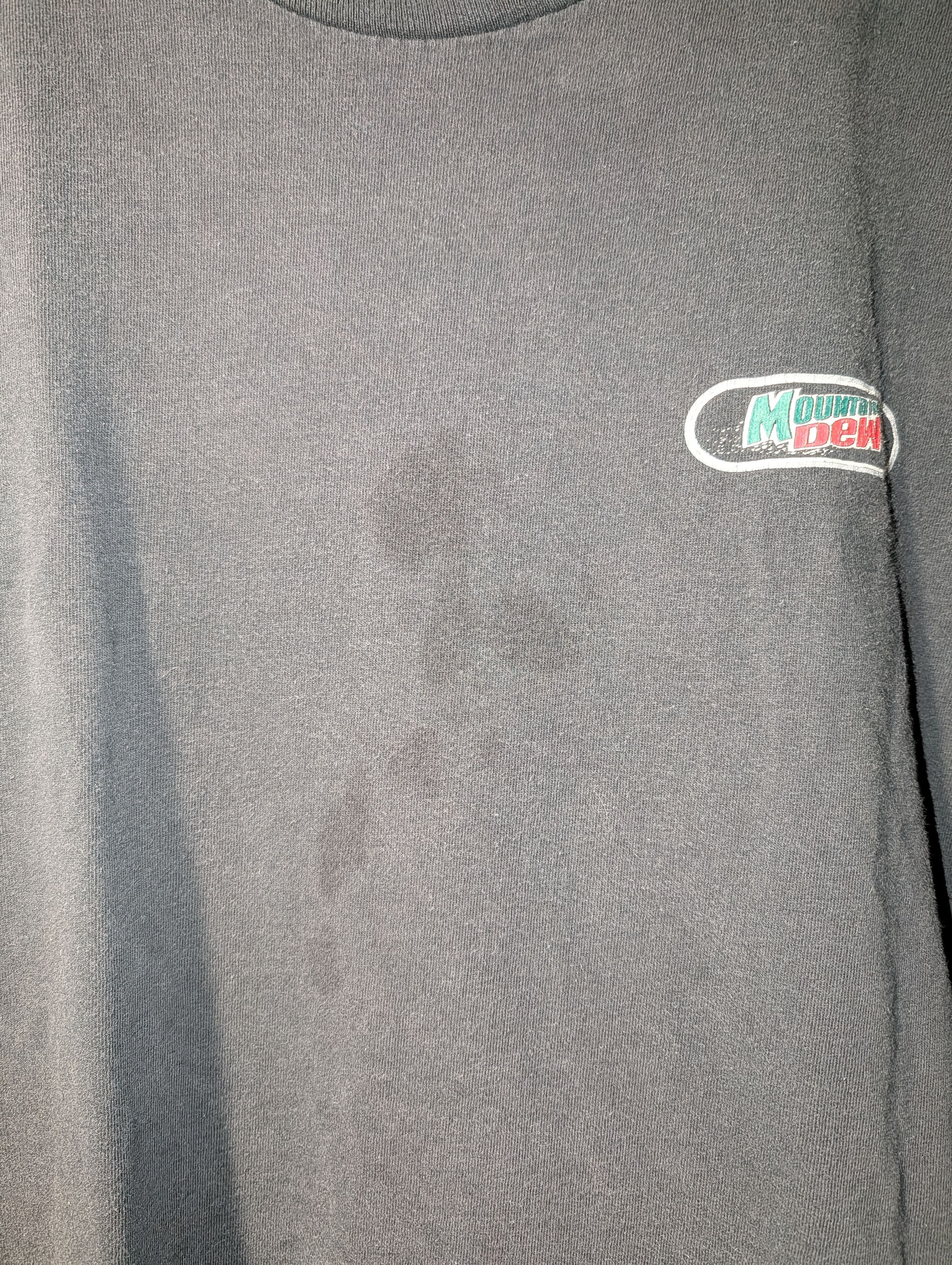 Mountain Dew Vintage 90s Mountain Dew Do the Dew Soda Promo T-Shirt Size US XXL / EU 58 / 5 - 7 Thumbnail