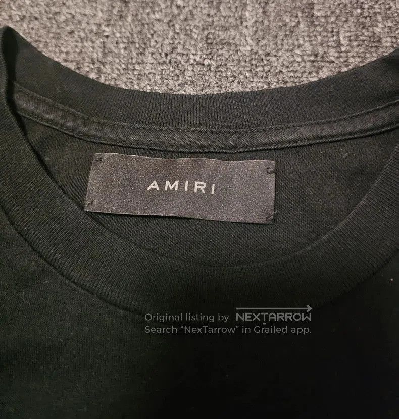 Amiri Amiri Oversize Short Sleeve T. Size US XS / EU 42 / 0 - 3 Thumbnail
