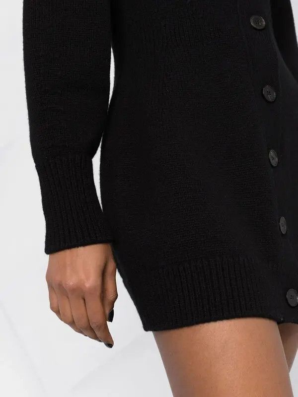 Alexander McQueen o1y0325 Cardigan in Black Size M / US 6-8 / IT 42-44 - 3 Thumbnail