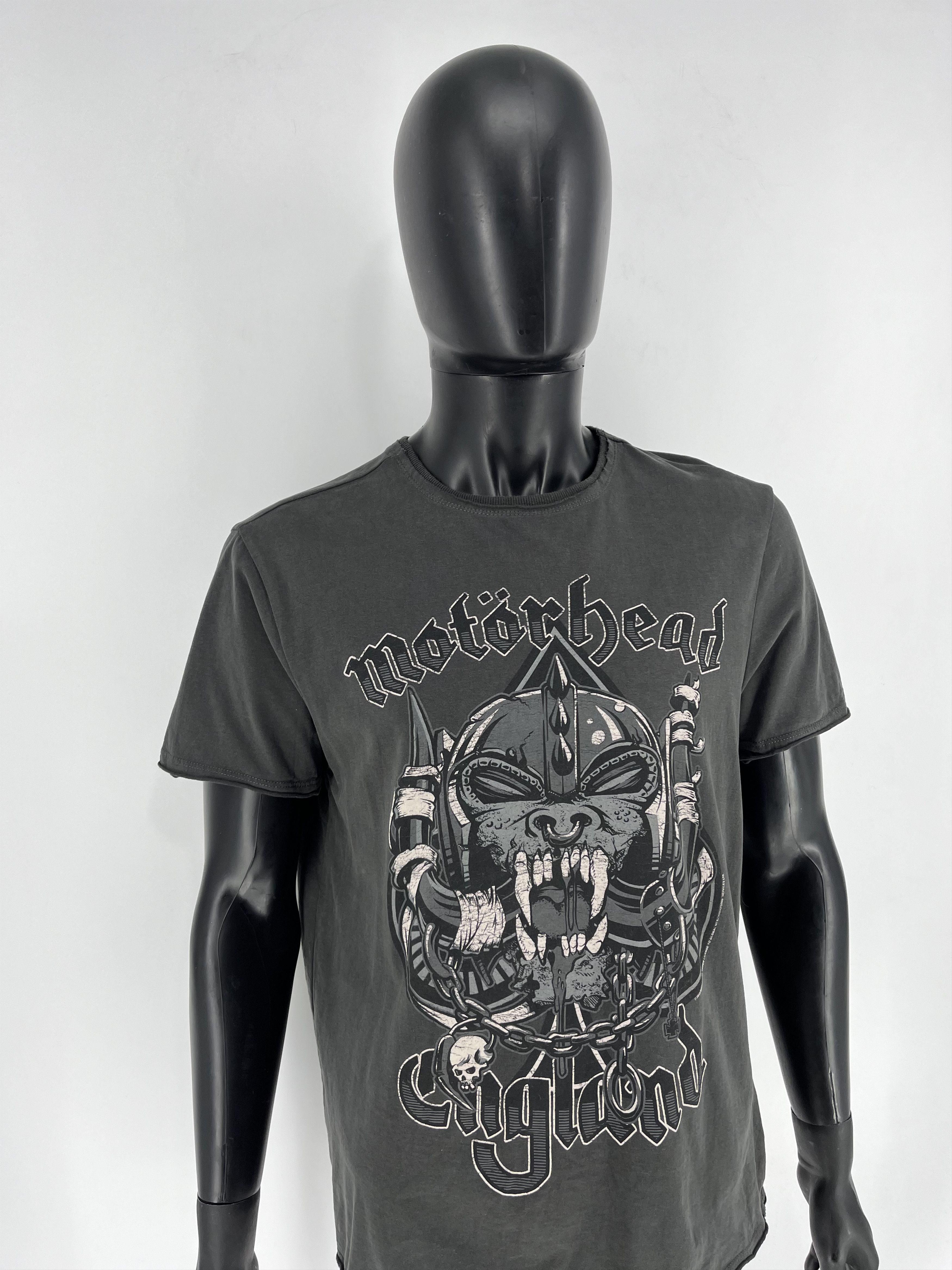 Band Tees × Vintage Vintage Y2K Motörhead Band Rock Humor T-shirt Streetwear Size US L / EU 52-54 / 3 - 4 Thumbnail