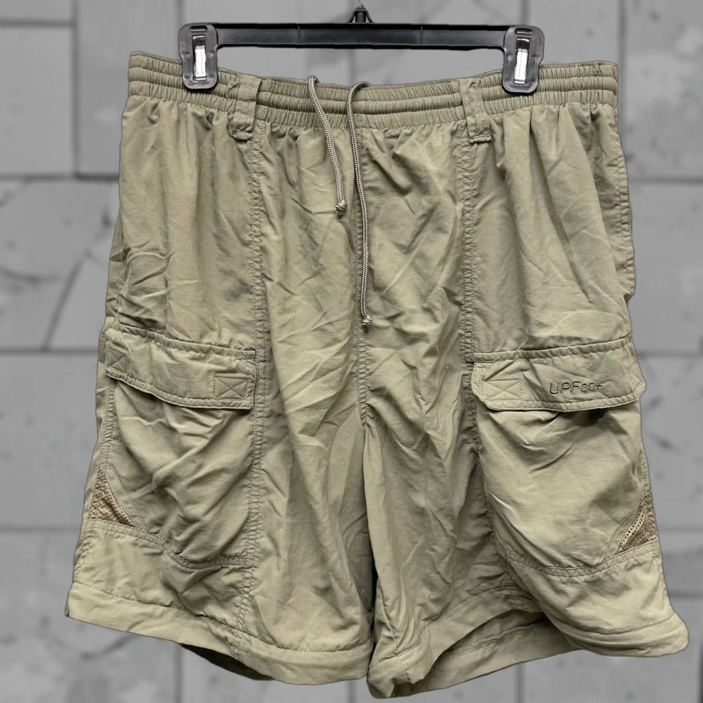 Vintage Columbia PFG Light Green Swimming Cargo Trunks Mens XL Size US 36 / EU 52 - 1 Thumbnail