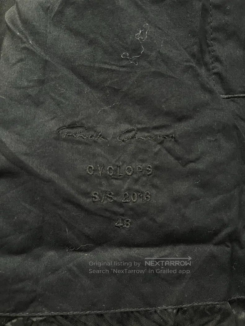 Rick Owens RICK OWENS Black and White Mulholland Drive Show Field Sam Size US M / EU 48-50 / 2 - 8 Thumbnail