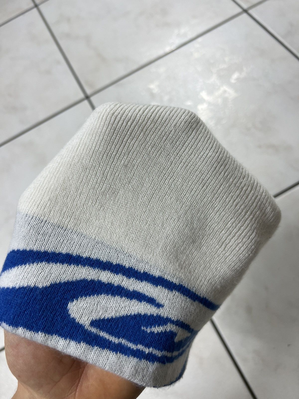 Quiksilver Vintage Quiksilver y2k bomb beanie hat knitted big logo swag Size ONE SIZE - 11 Thumbnail