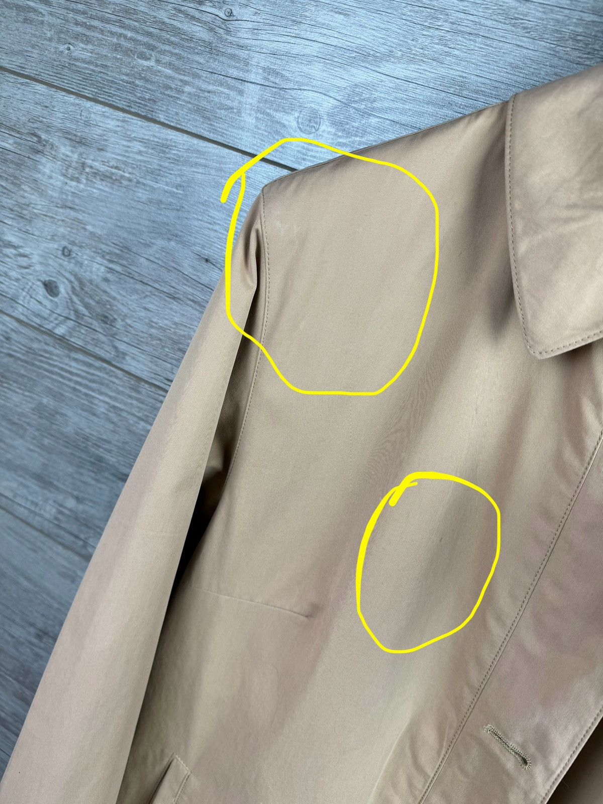 Burberry Vintage Trench Burberry 90s Size L Size US L / EU 52-54 / 3 - 13 Thumbnail