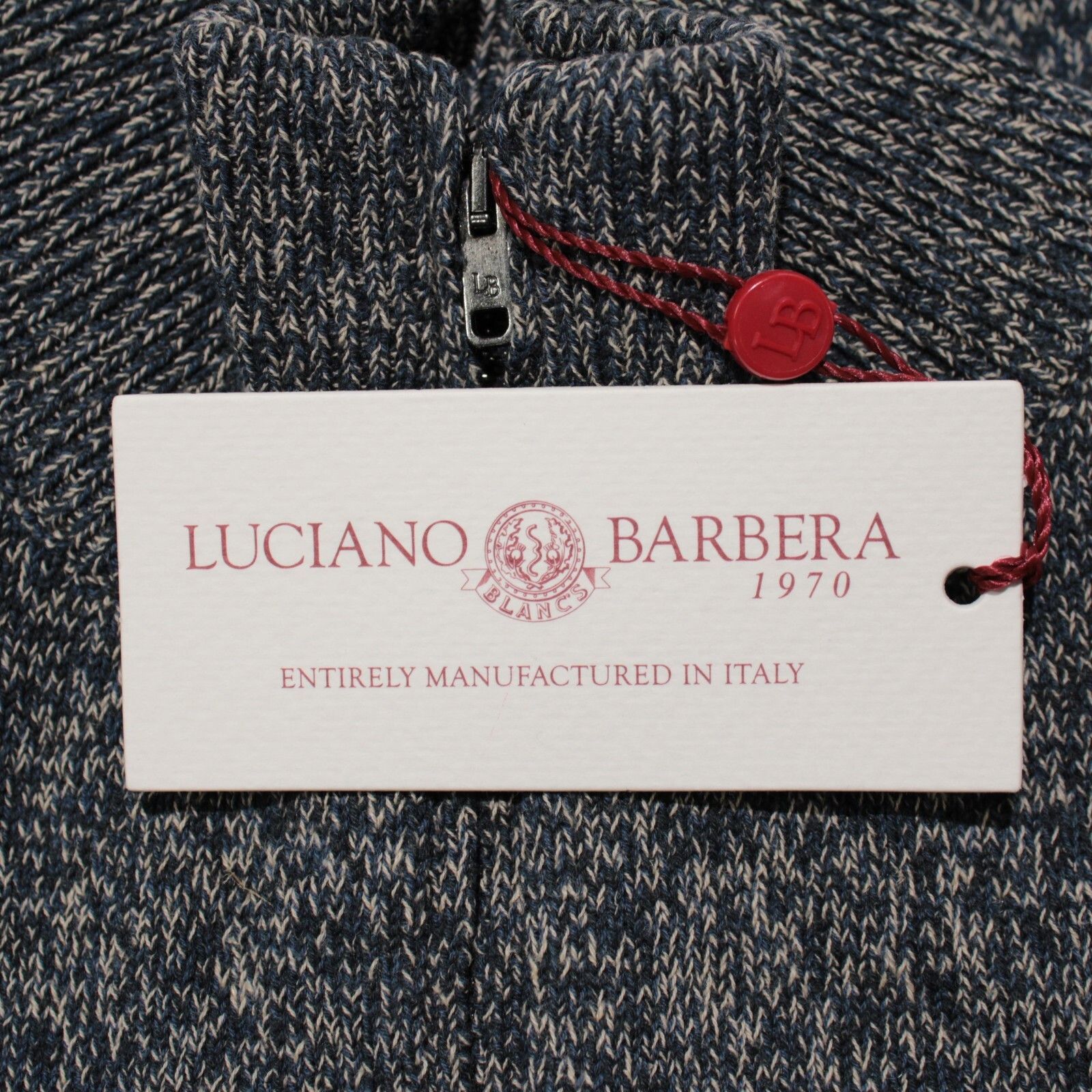 Luciano Barbera Luciano Barbera Sweater Size US S in Blue Size US S / EU 44-46 / 1 - 2 Thumbnail