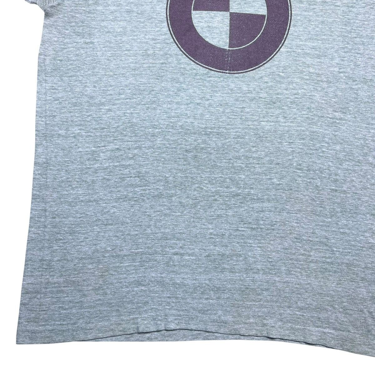 BMW Vintage 1970s BMW Motors Logo Green Ringer Graphic T-Shirt Size US XL / EU 56 / 4 - 8 Thumbnail
