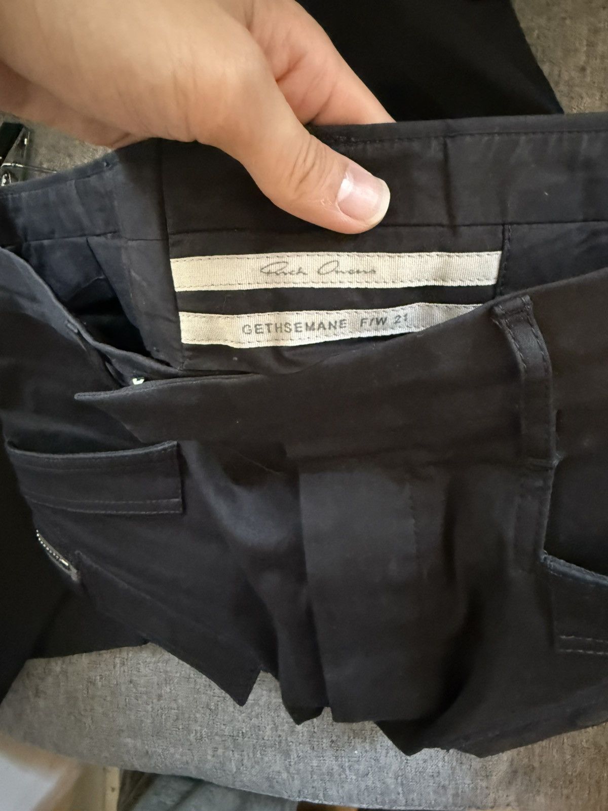 Rick Owens Rick owens FW21 gethsmane security cargos Size US 30 / EU 46 - 7 Thumbnail