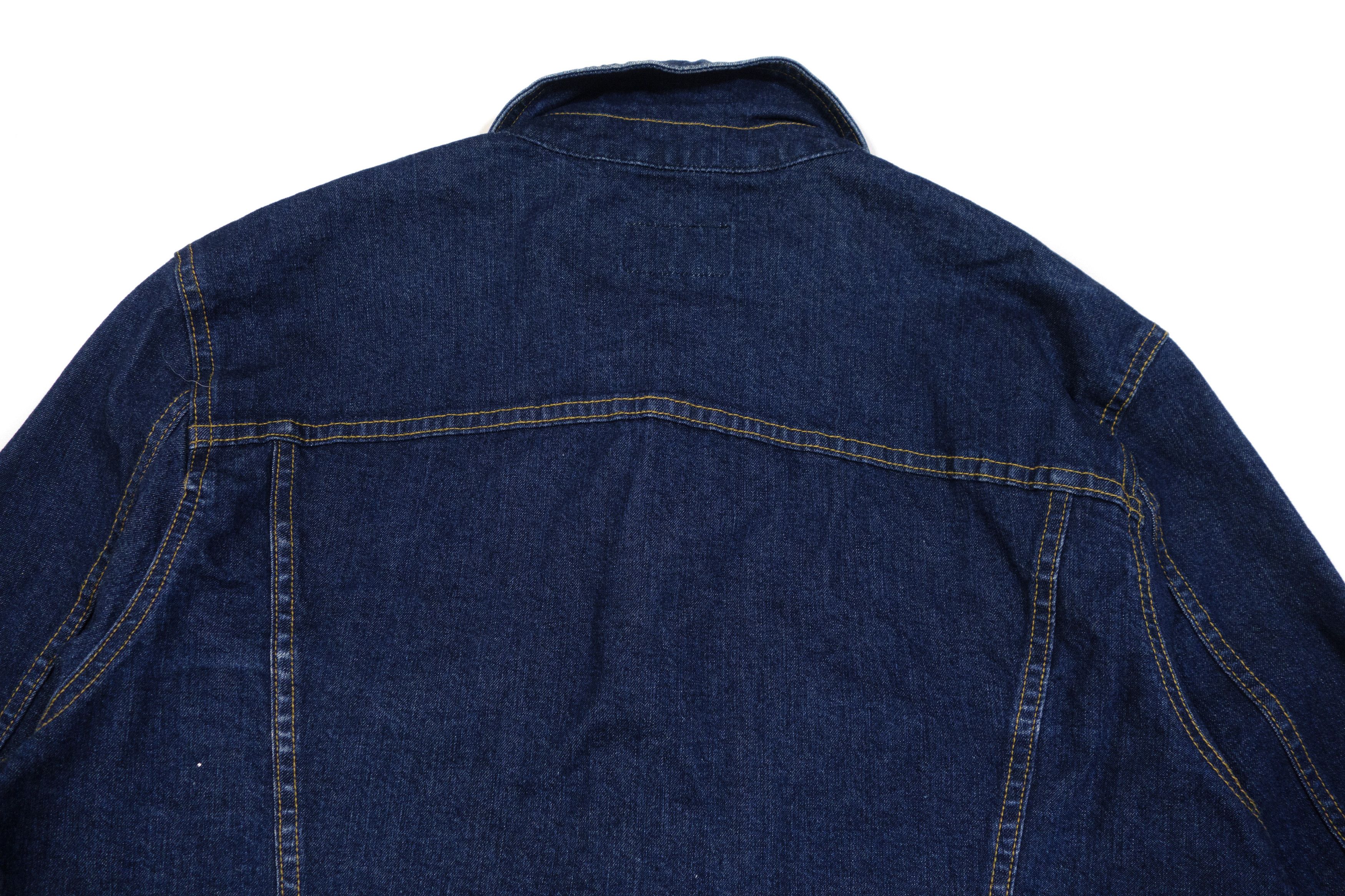 Dolce & Gabbana Y2K Denim Pocket Jacket Vintage 90s Size XL / US 12-14 / IT 48-50 - 4 Thumbnail