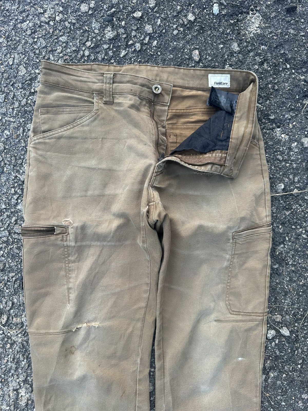 Japanese Brand Cargo Pants Field Core Japanese Branded Distressed Style Size US 29 - 9 Thumbnail