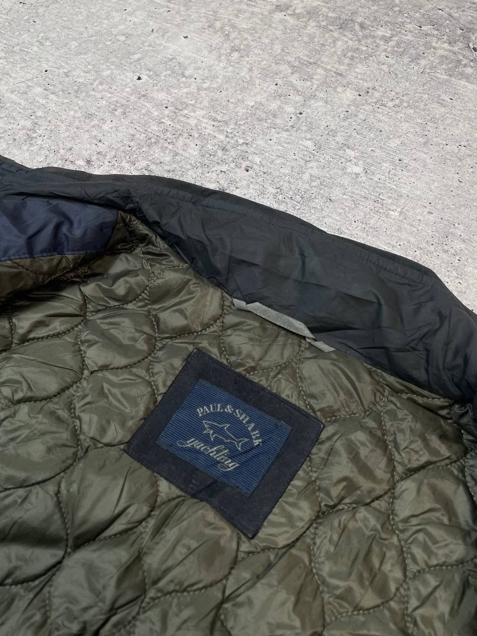 Paul & Shark Paul & Shark Nylon Navy Bomber Jacket Y2K Size US XL / EU 56 / 4 - 5 Thumbnail