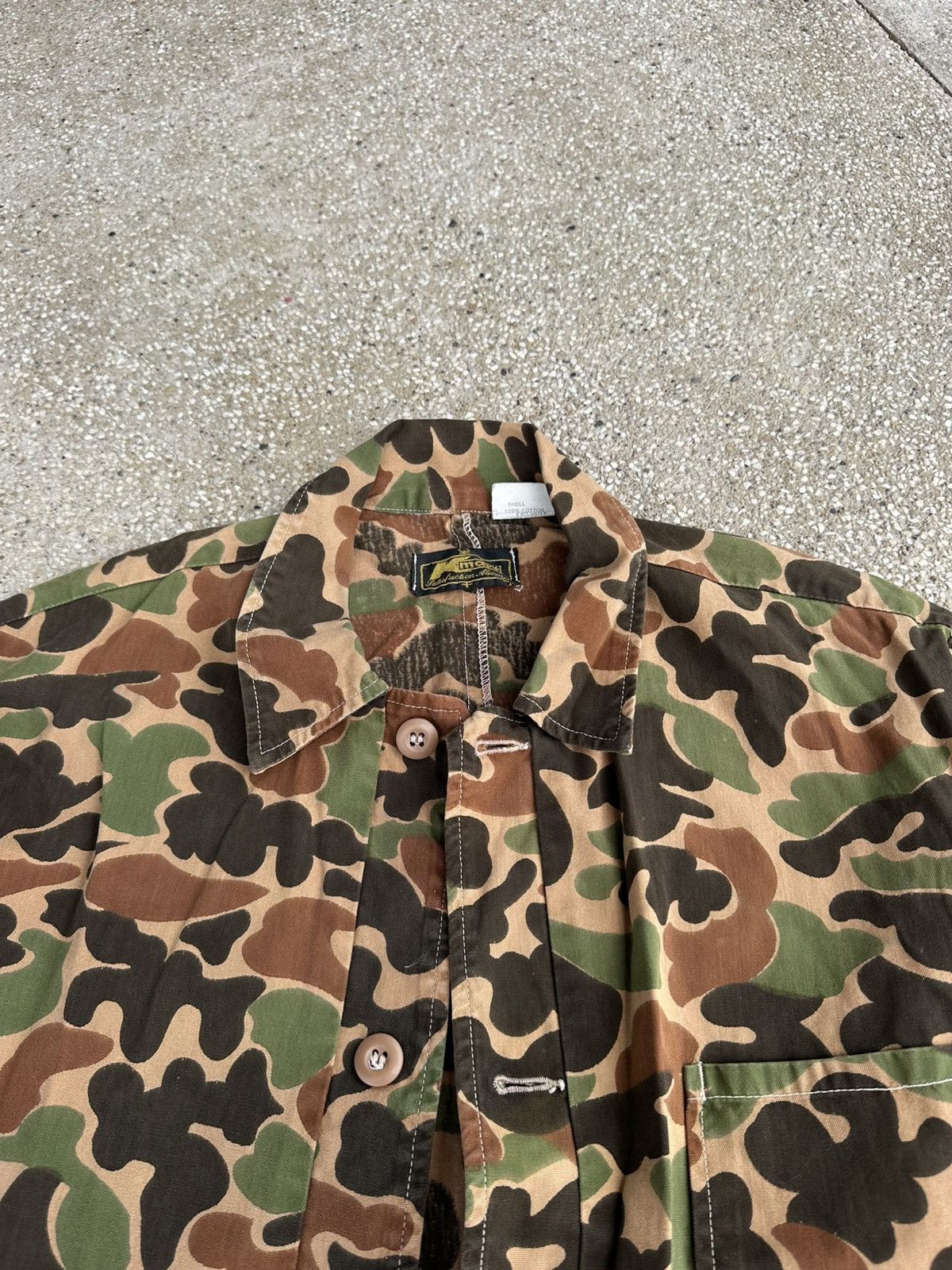 Vintage Vintage light jacket camo 70’s Size US L / EU 52-54 / 3 - 3 Thumbnail
