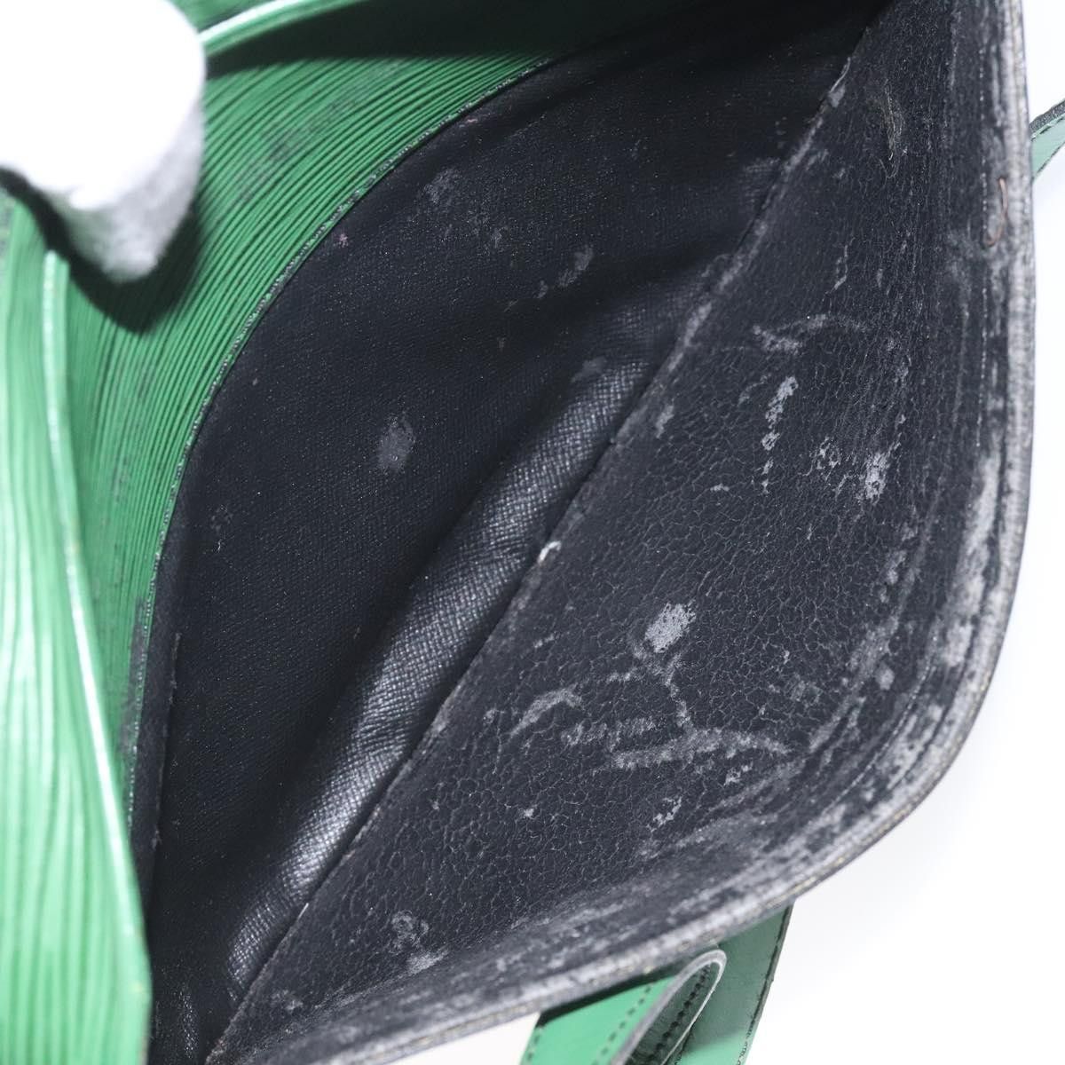 Louis Vuitton LOUIS VUITTON Epi Jeune Fille MM Shoulder Bag Green M52154 Size ONE SIZE - 11 Thumbnail