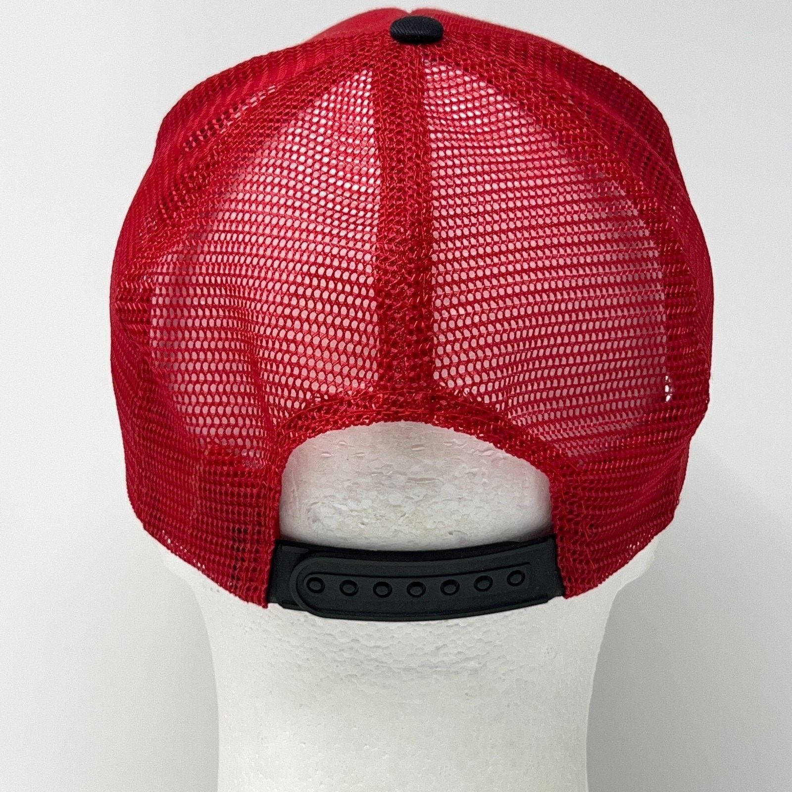 Vintage Vintage 90s Drummond American Trucker Hat Baseball Cap Red Size ONE SIZE - 3 Thumbnail