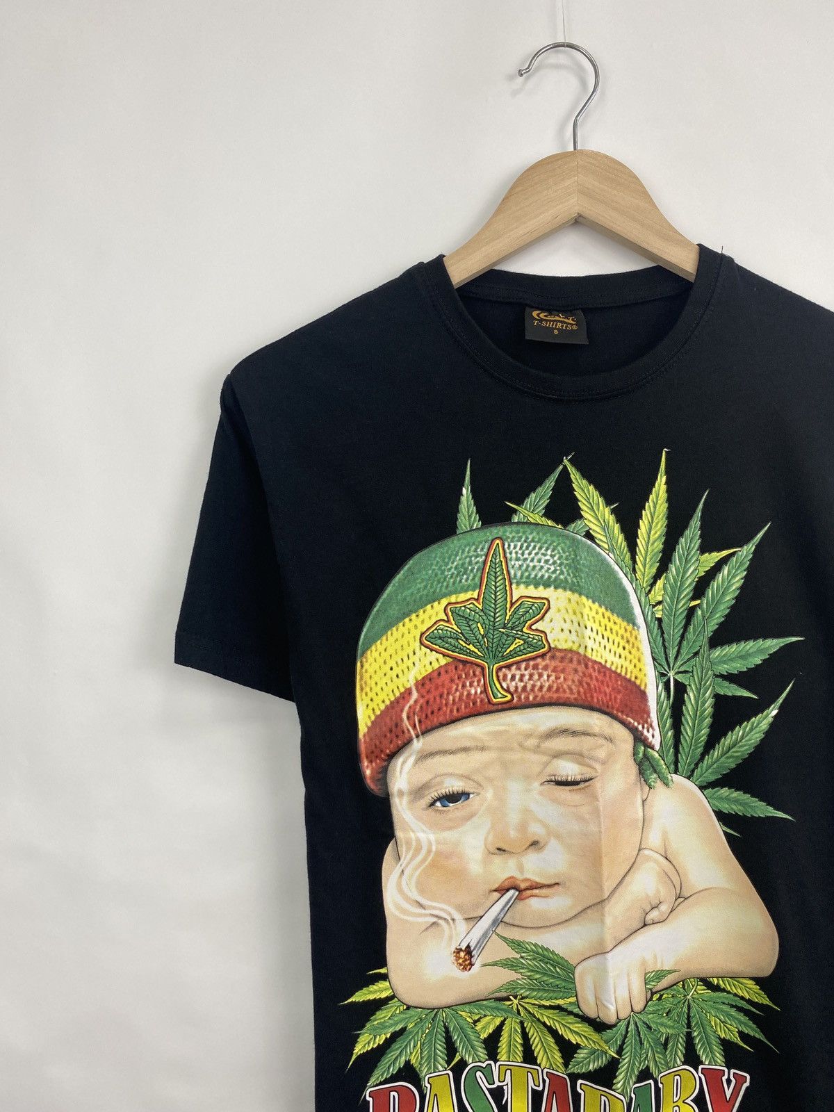 Other 🇯🇲 Vintage Y2K Rasta Baby Humor T-Shirt Rare Retro Hype Size US S / EU 44-46 / 1 - 2 Thumbnail