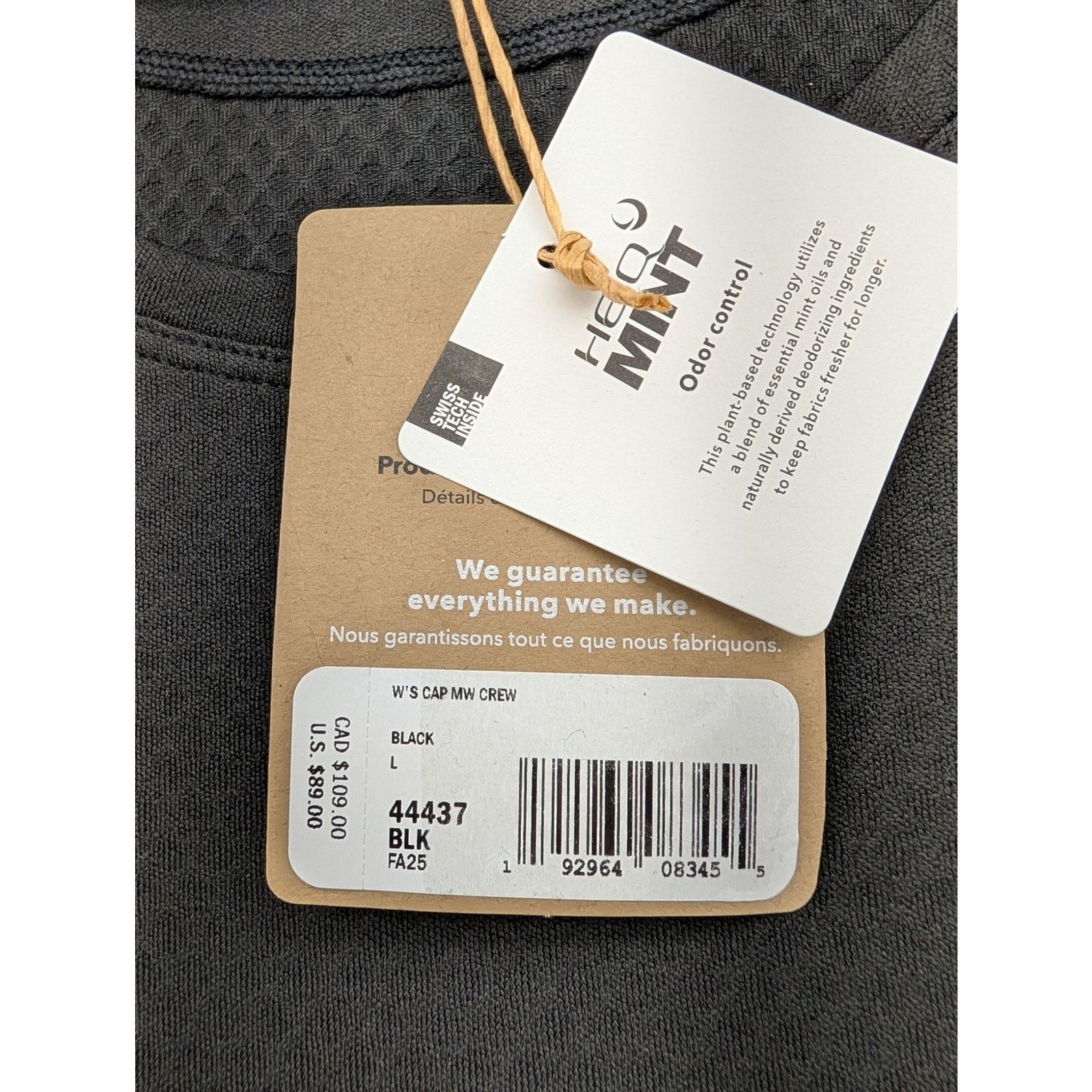Patagonia NWT Patagonia Women's Capilene Midweight Crewneck Size L / US 10 / IT 46 - 3 Thumbnail