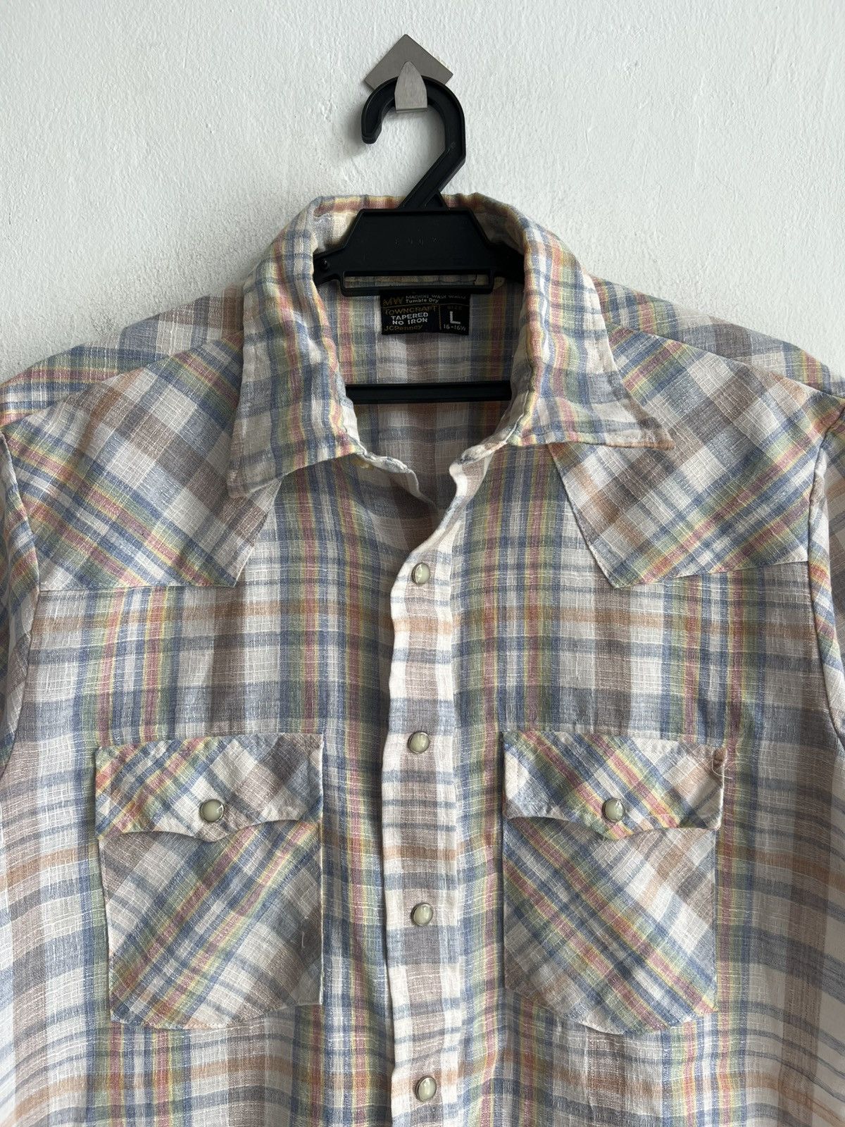 Towncraft Vintage 1960/70s Towncraft JC Pennys Western Cowboy Shirt Size US L / EU 52-54 / 3 - 2 Thumbnail
