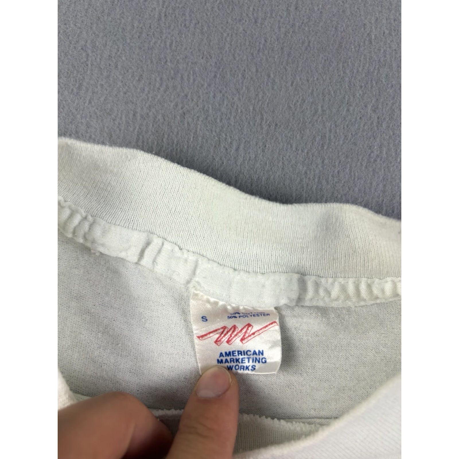 Sugar VINTAGE Boxing Shirt Mens Small White Golden Boy Lalonde WBC Sugar Ray Leonard 1990s Graphic Tee Sportswear/Beach Men S Size US S / EU 44-46 / 1 - 5 Thumbnail