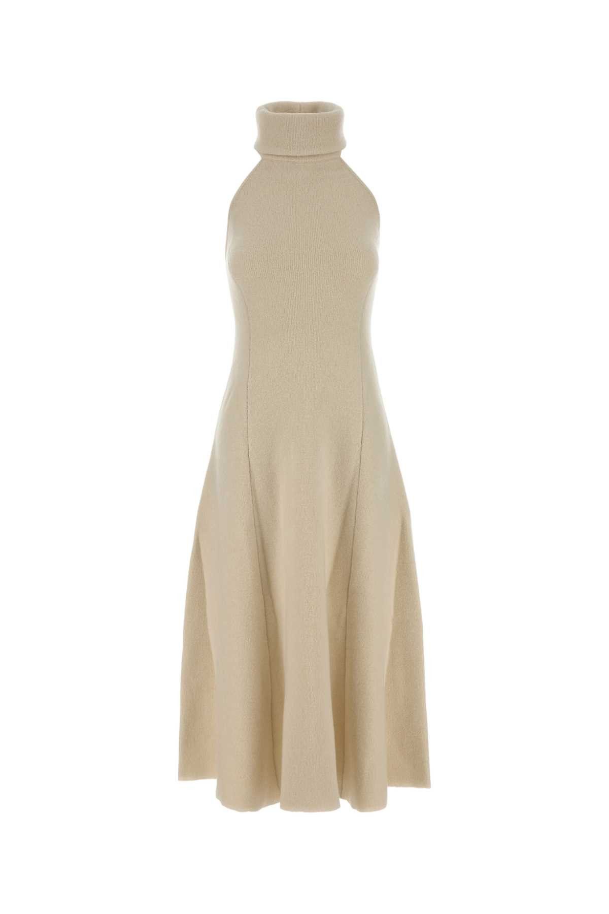 Magda Butrym Ivory Wool Blend Dress Size S / US 4 / IT 40 - 1 Thumbnail