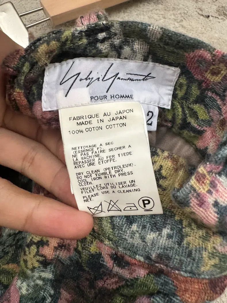 Yohji Yamamoto YOHJI YAMAMOTO size M Floral trousers Size US 27 - 6 Thumbnail