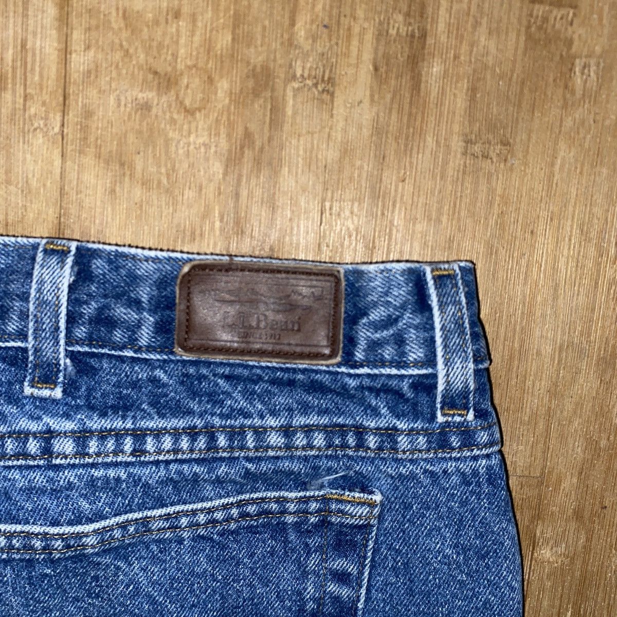 L.L. Bean Vintage LL Bean Flannel Lined Jeans Size US 42 / EU 58 - 2 Thumbnail