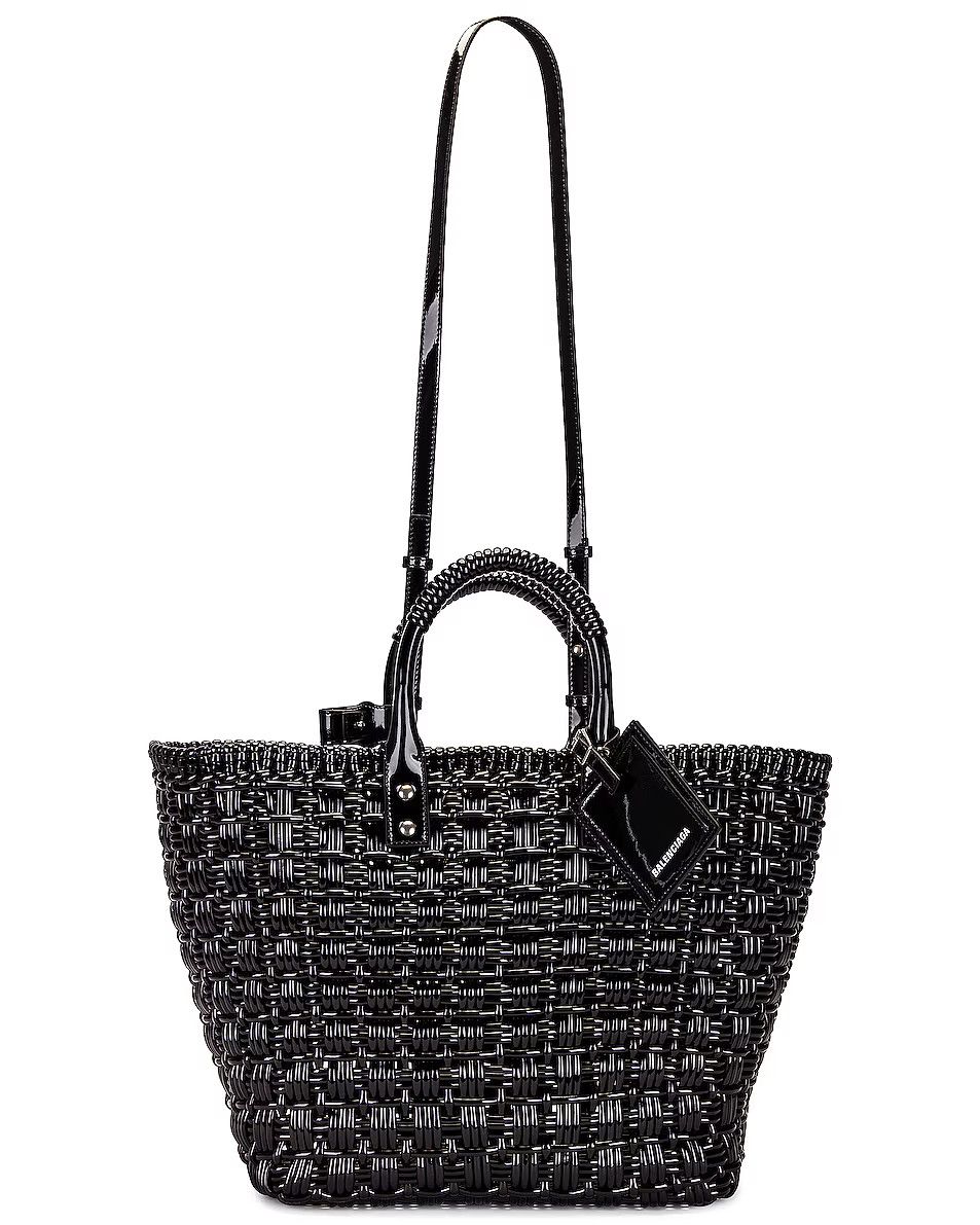 Balenciaga o1y0625 Size : OS / Basket Bag in Black Size ONE SIZE - 3 Thumbnail