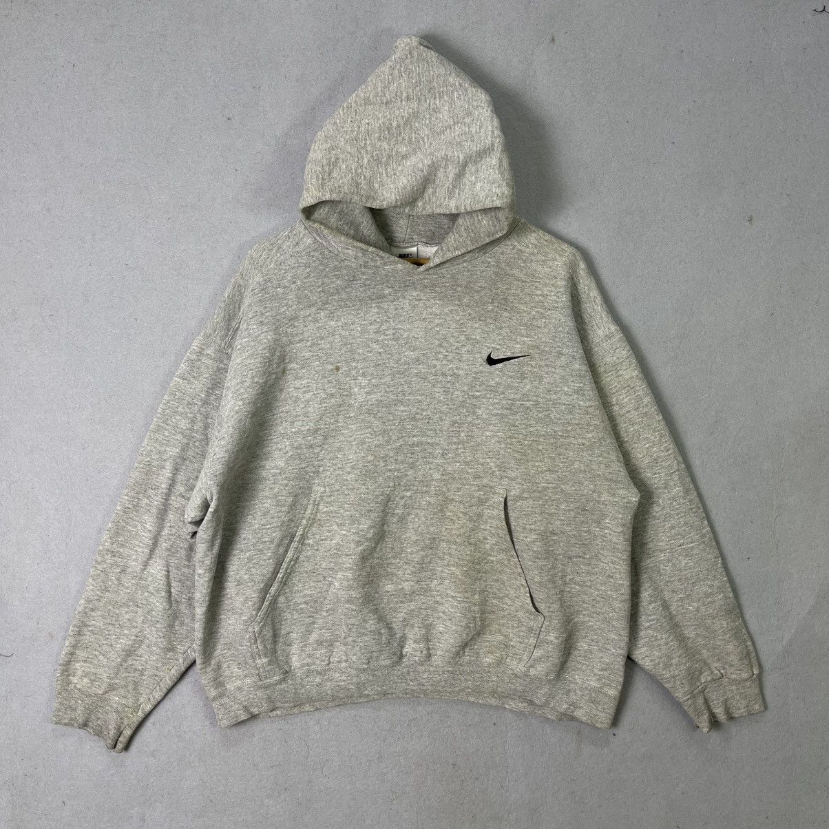 Nike 90s Nike Made in USA Mini Swoosh Hoodie Size US M / EU 48-50 / 2 - 1 Thumbnail