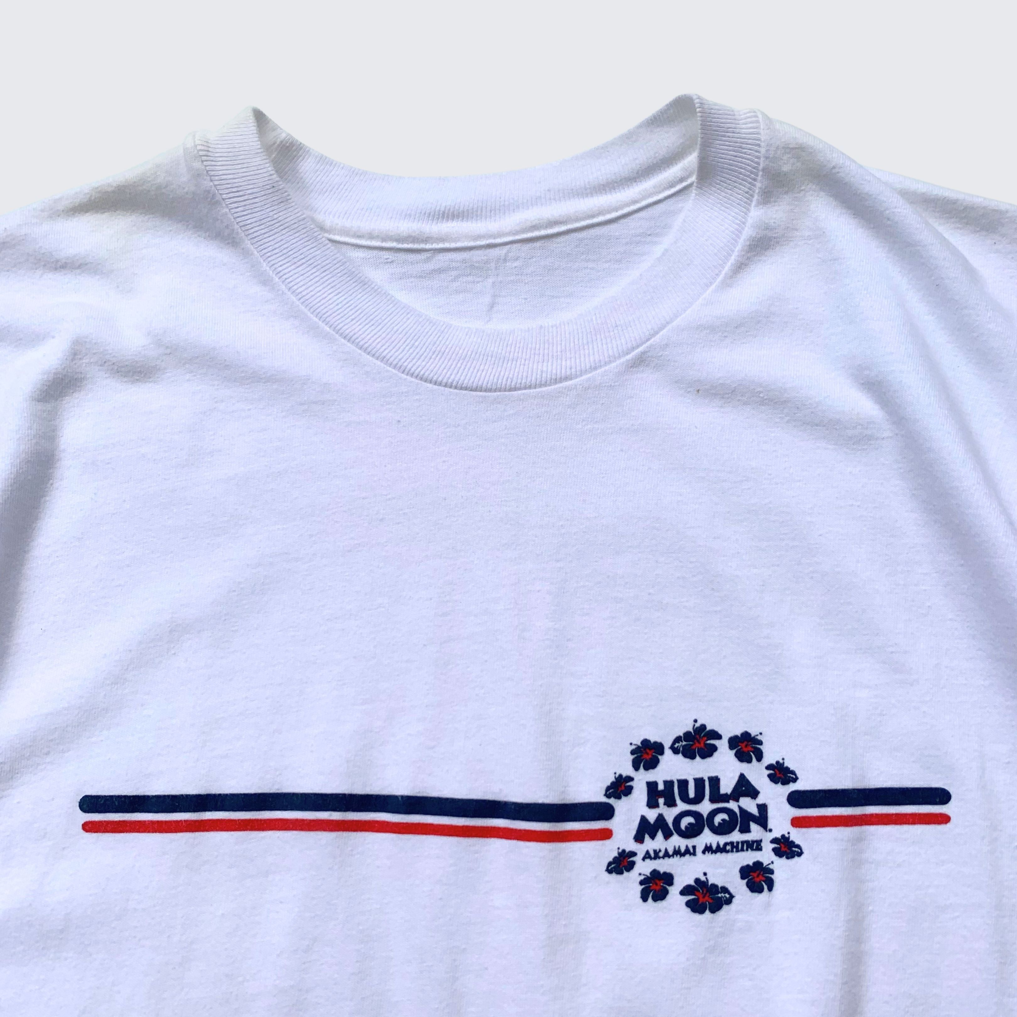 Japanese Brand Mooneyes Hulamoon Akamai Machine Japan Fitted Vintage Tee Size US S / EU 44-46 / 1 - 3 Thumbnail