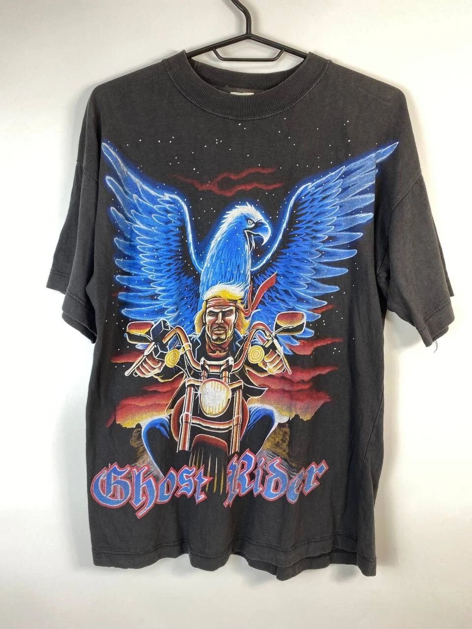 Other Vintage 90’s Ghost Rider Biker T-Shirt Size S Size US S / EU 44-46 / 1 - 1 Thumbnail