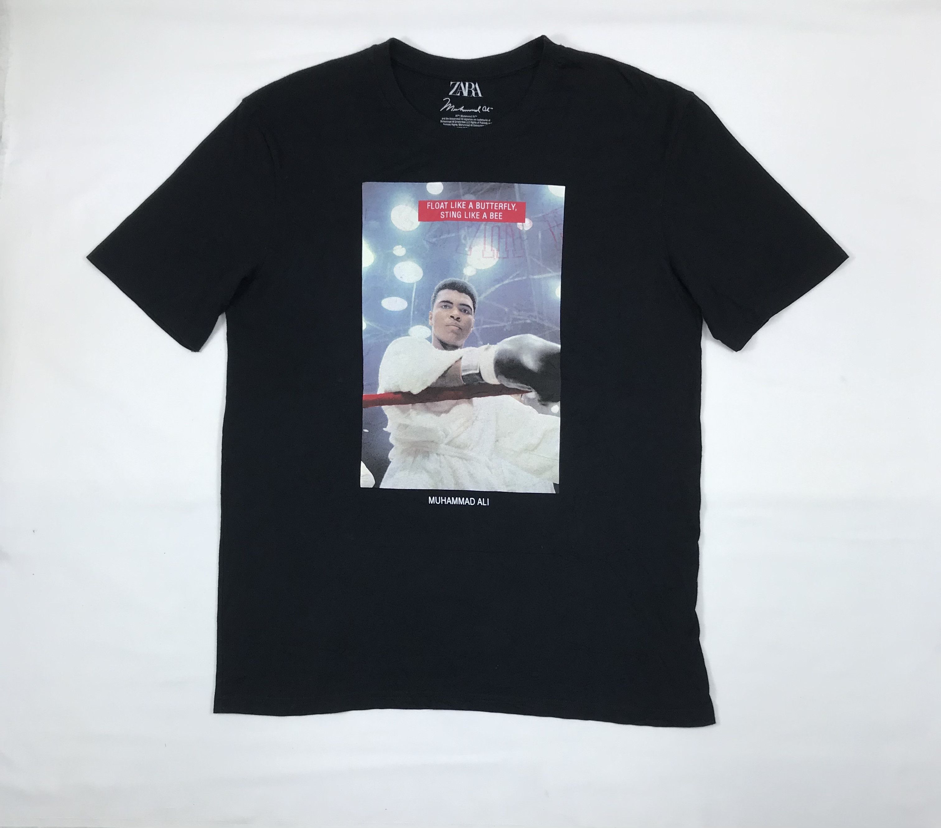Zara Zara x Muhammad Ali Photo T Shirt Size US L / EU 52-54 / 3 - 1 Thumbnail